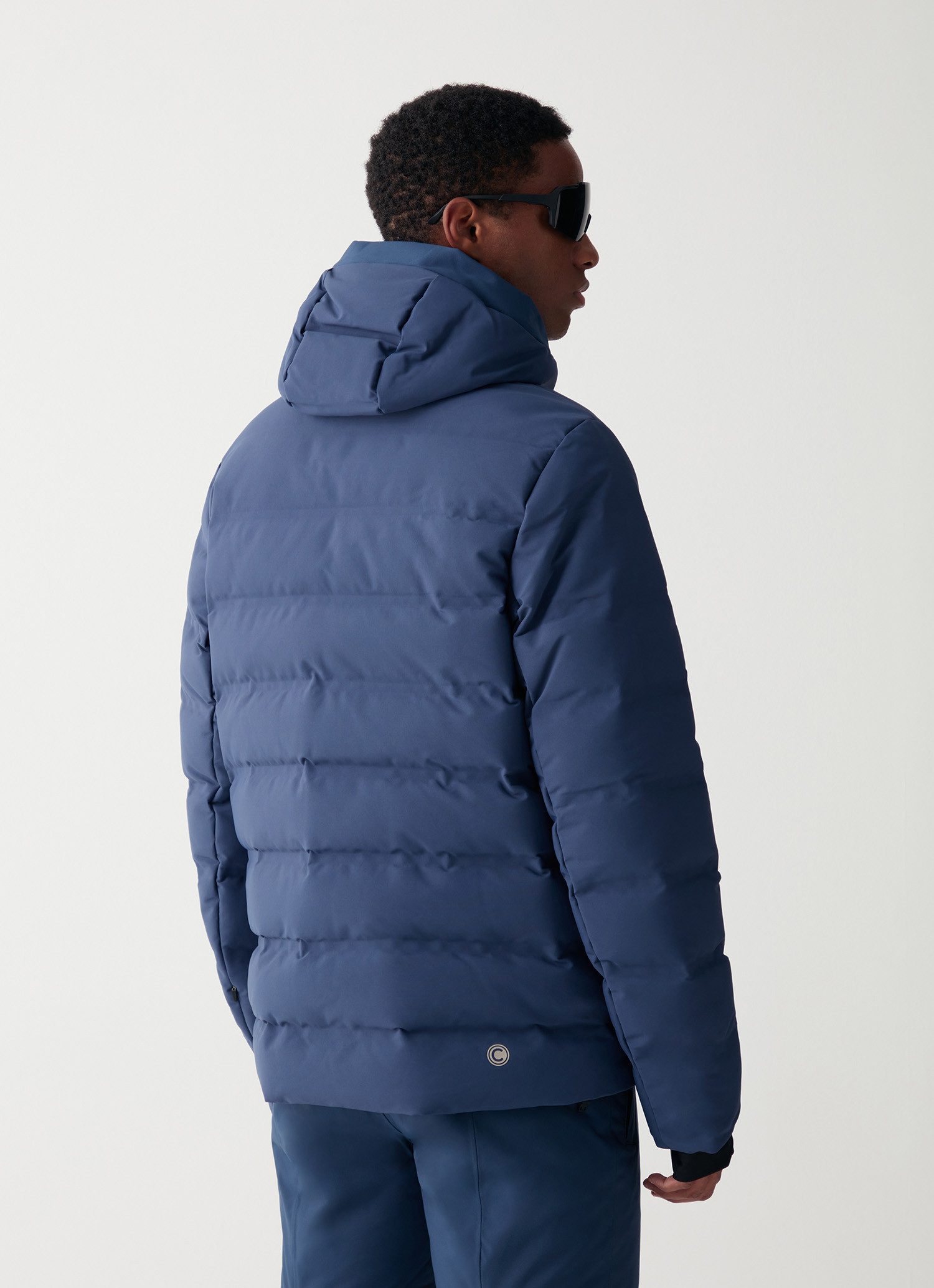 Colmar Skijacke 5-lagig mit Daunenfüllung (wattiert, wasserdicht, atmungsaktiv) blau
