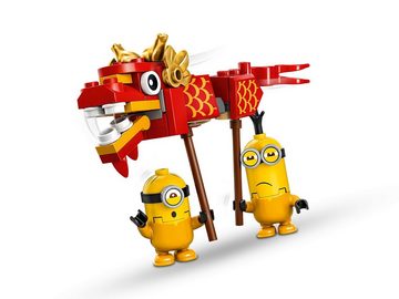 LEGO® Konstruktionsspielsteine LEGO® Minions - Minions Kung Fu Tempel, (Set, 310 St)
