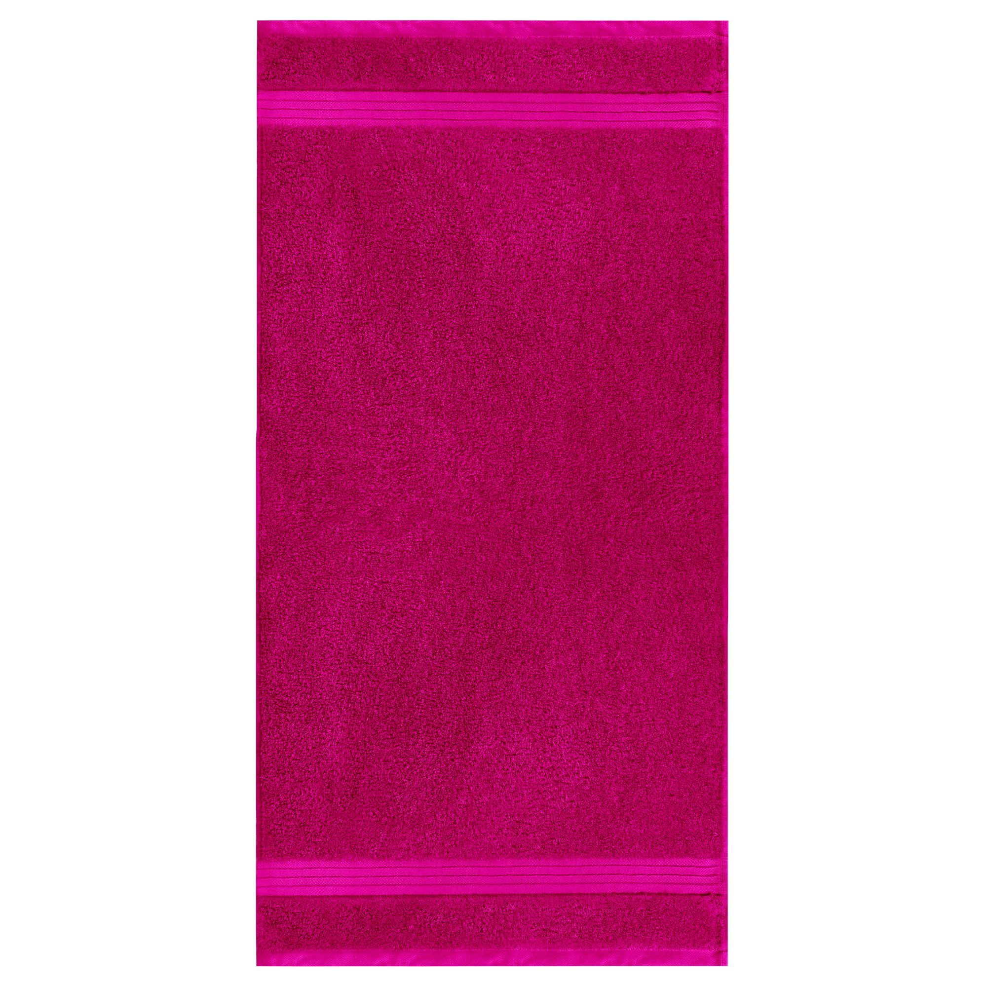 Pinkes Lashuma Linz, Baumwolle (1-St), Purpur Duschtuch Frottee cm 70x140 Handtuch