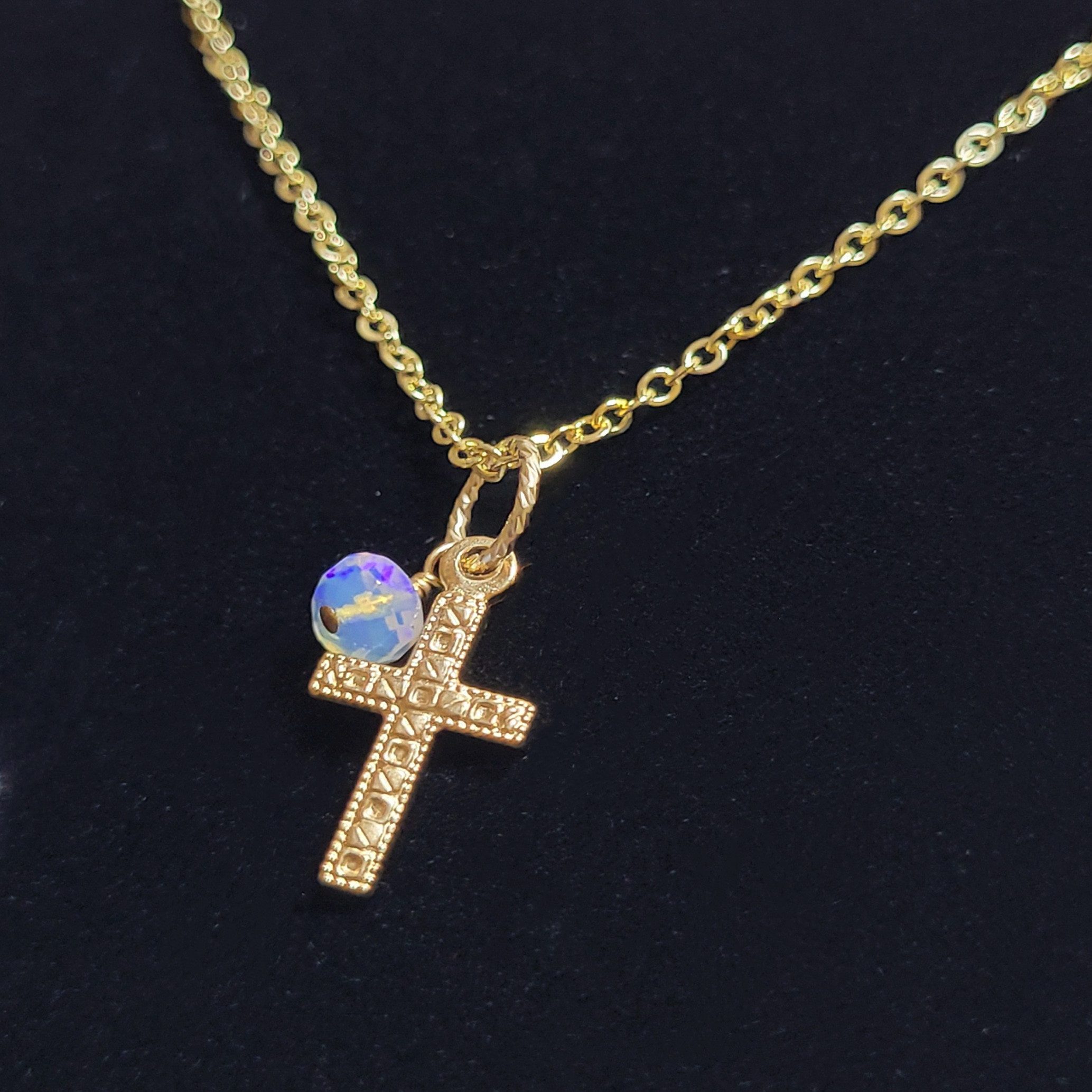 GOLDEN Kreuzkette Kreuzkette, Goldkette, zarte Halskette, günstig online kaufen