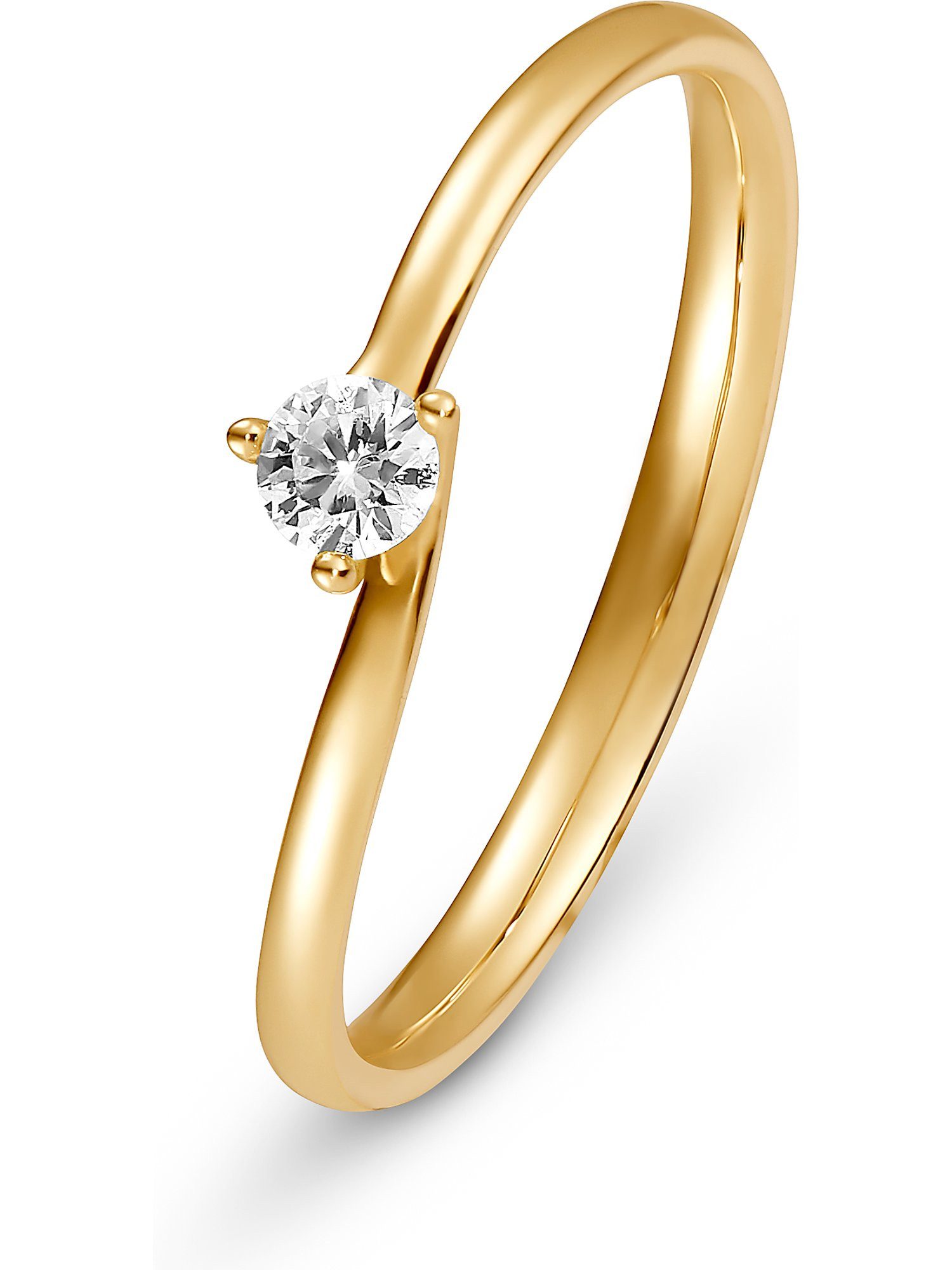 CHRIST Diamantring CHRIST Damen-Damenring 1 Diamant günstig online kaufen