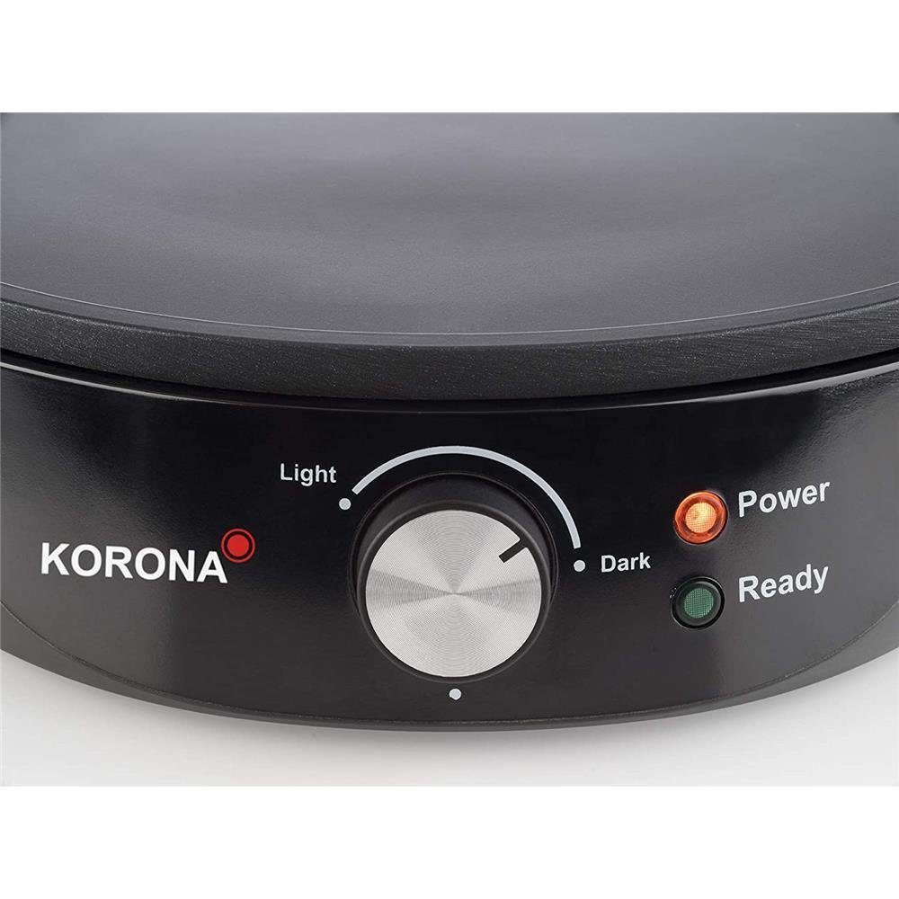 KORONA Crêpesmaker KORONA Crepes-Maker 41055 30cm 1200W Pancakes Temperaturregler, 1200 W, Ø 30 cm