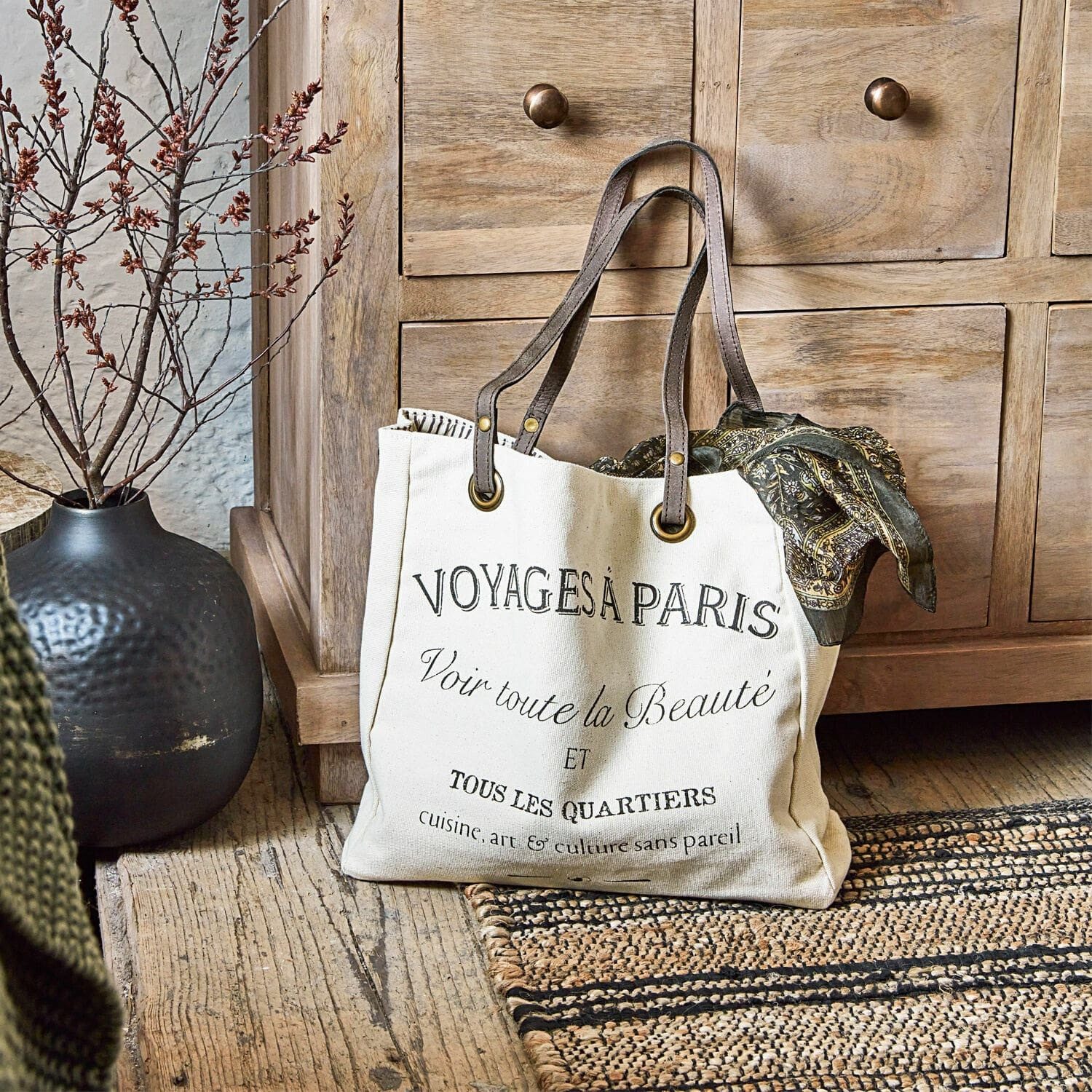 Mirabeau Handtasche Tasche Voyage creme – Bild 3 von 5