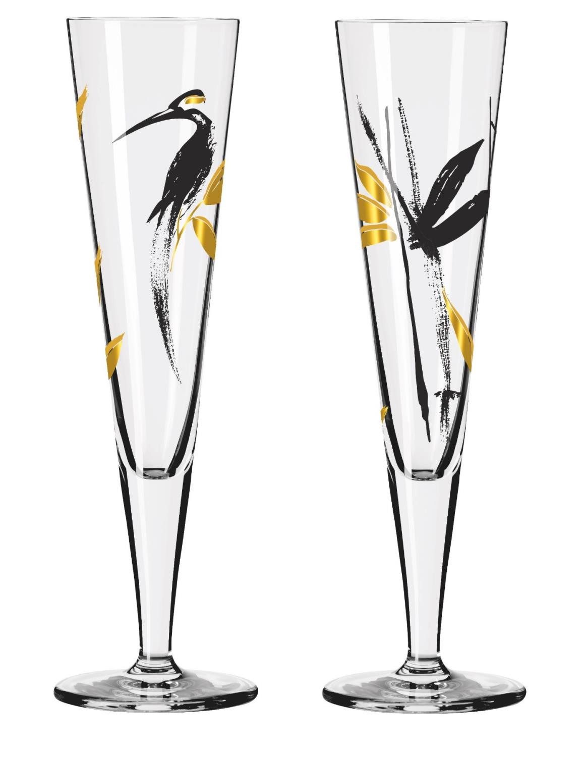 Champagnerglas GOLDNACHT