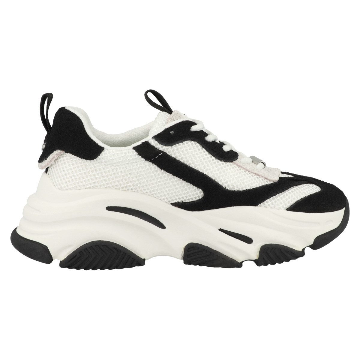 STEVE MADDEN Possession-E Damen Sneaker Turnschuhe, Sportschuhe, Freizeitschuhe, Halbschuhe, Schnürschuhe