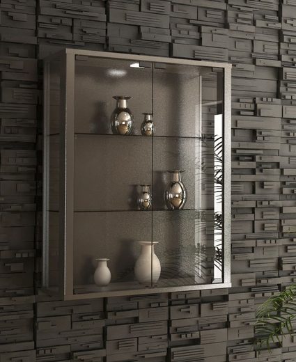 VCM Hängevitrine »Wandvitrine Udina«, Glastür aus ESG-Sicherheitsglas