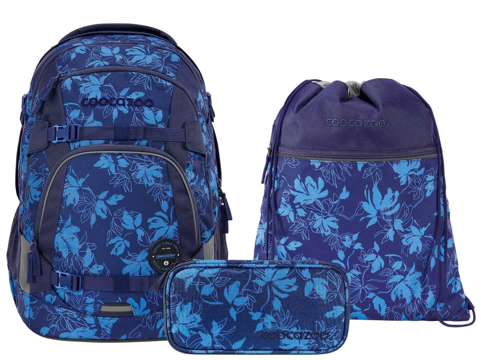 Schulranzen Schulrucksack-Set MATE Tropical Night 3-teilig