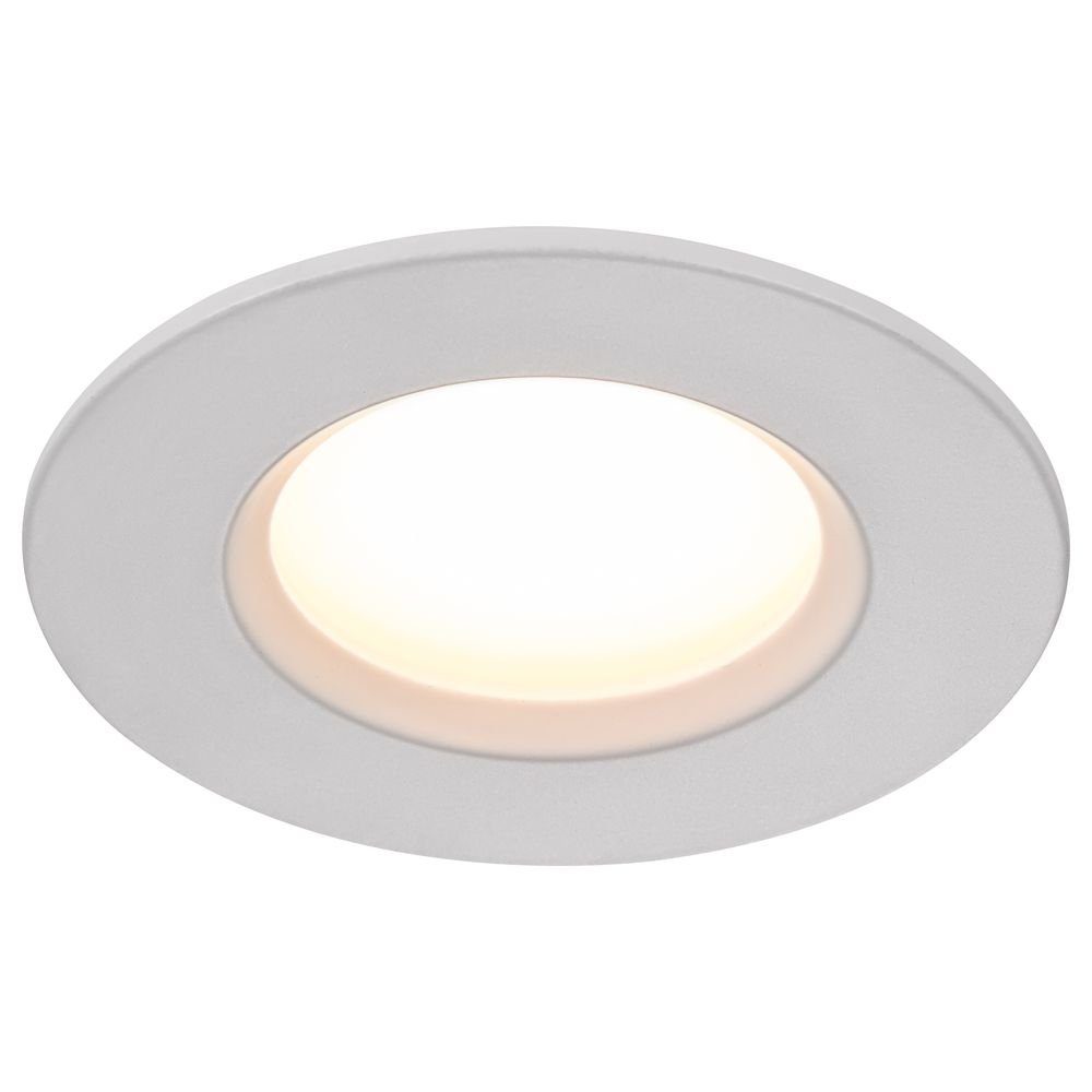 click-licht LED Einbauleuchte LED Einbaustrahler Dorado in Weiß 4,7W 345lm IP65 rund, keine Angabe, Leuchtmittel enthalten: Ja, fest verbaut, LED, warmweiss, Einbaustrahler, Einbauleuchte