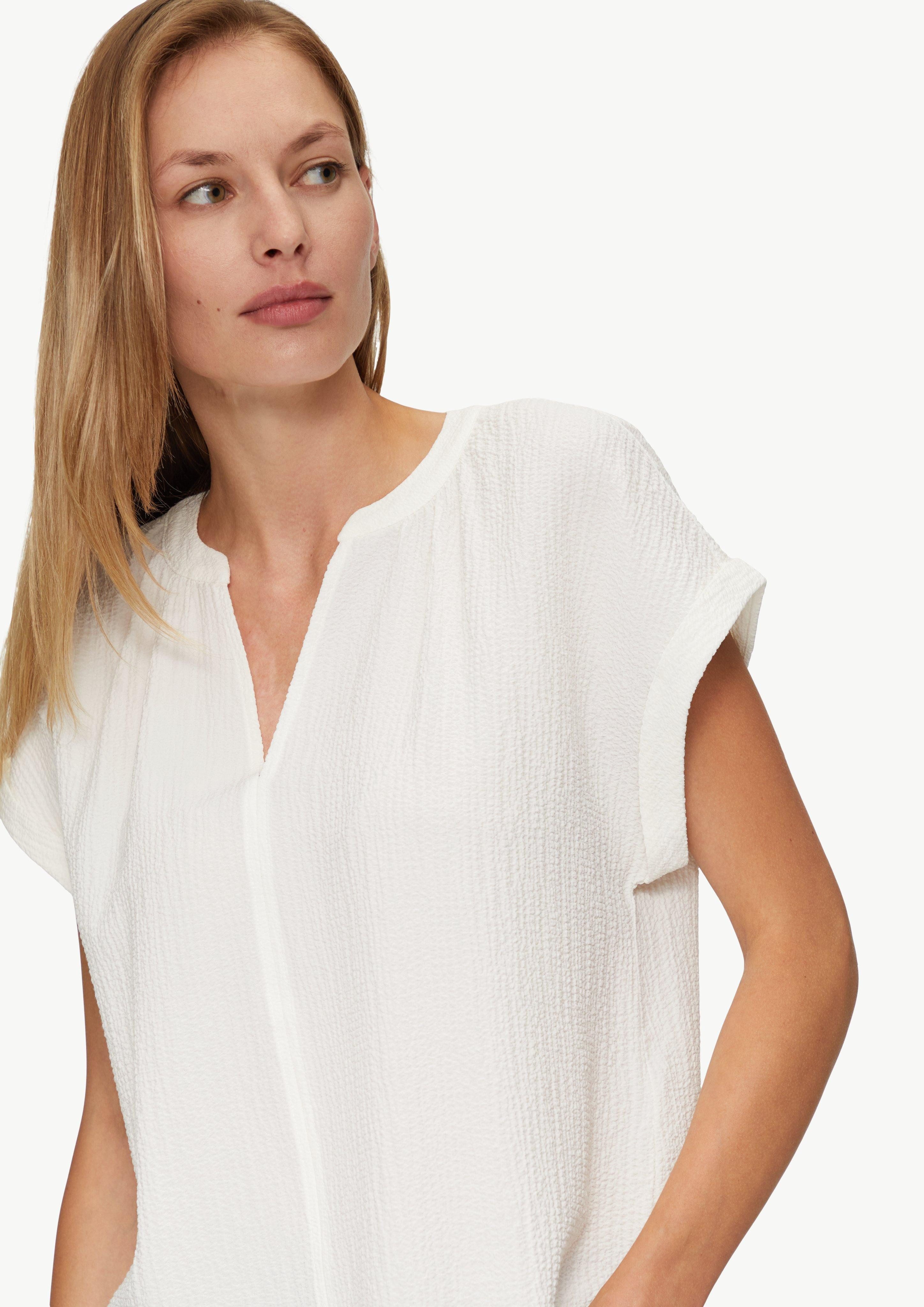 s.Oliver Blusentop Locker geschnittene Bluse mit günstig online kaufen