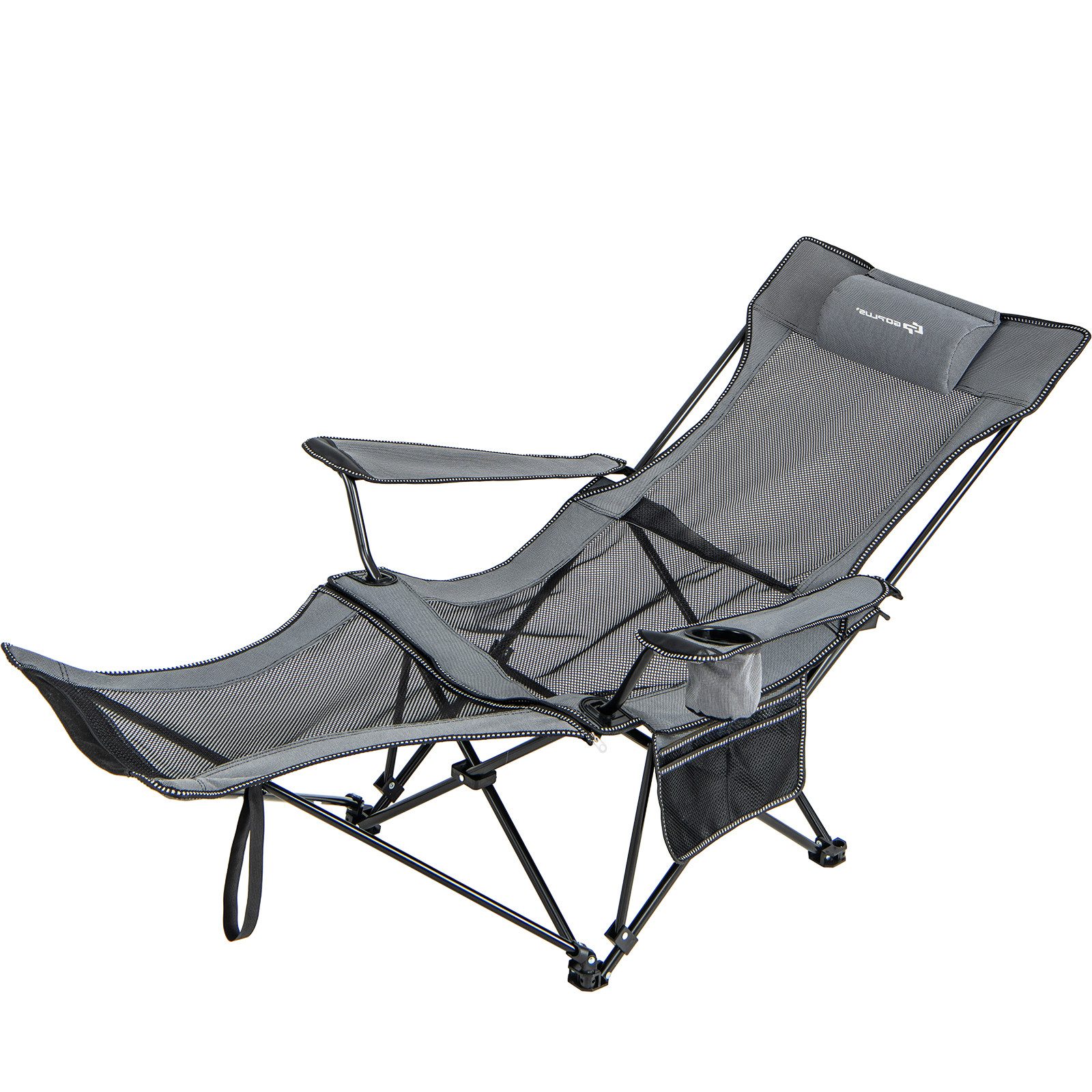 KOMFOTTEU Campingstuhl 2 in 1, mit günstig online kaufen