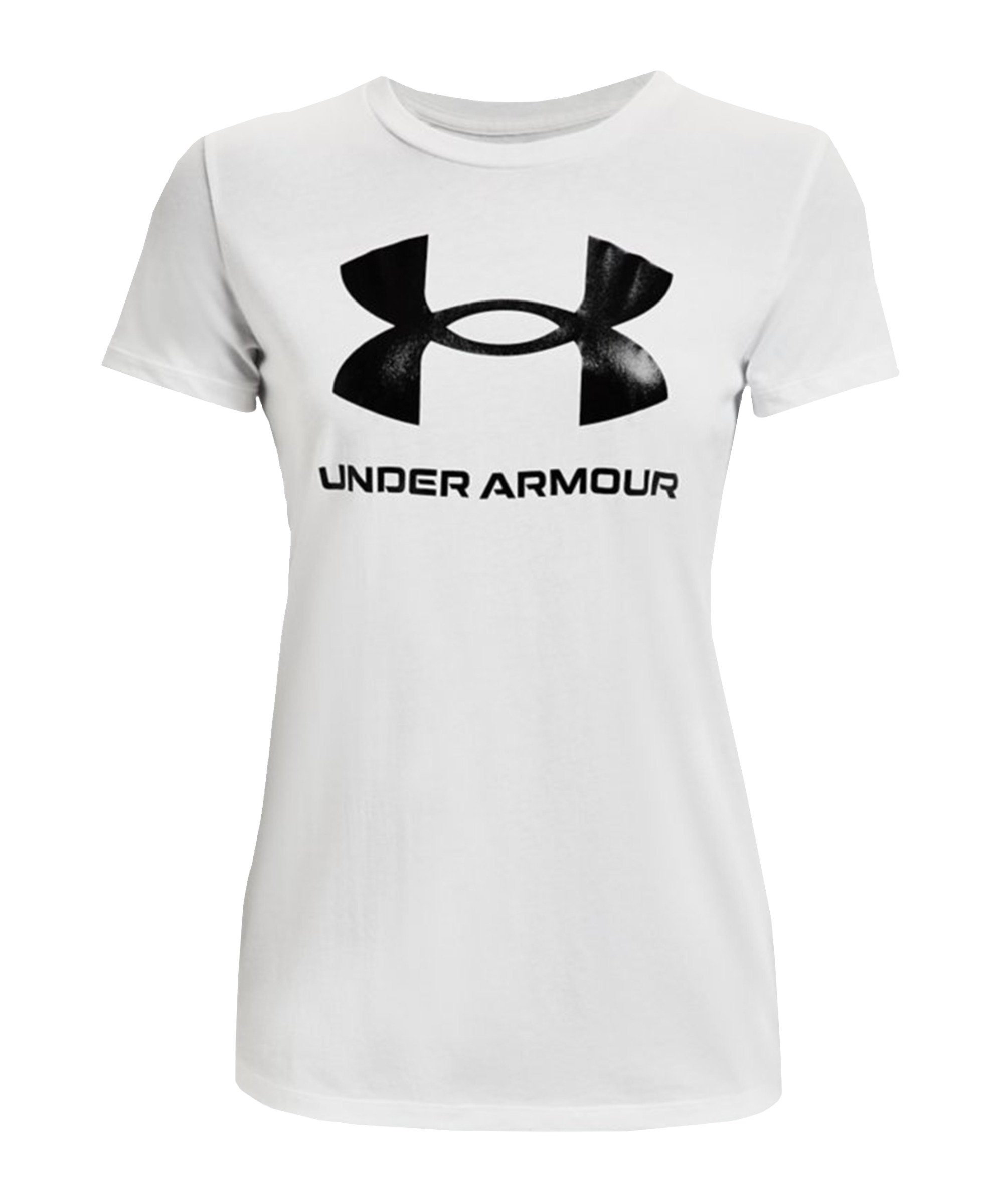 Under Armour® Damen weissschwarz T-Shirt T-Shirt Graphic default Sportstyle