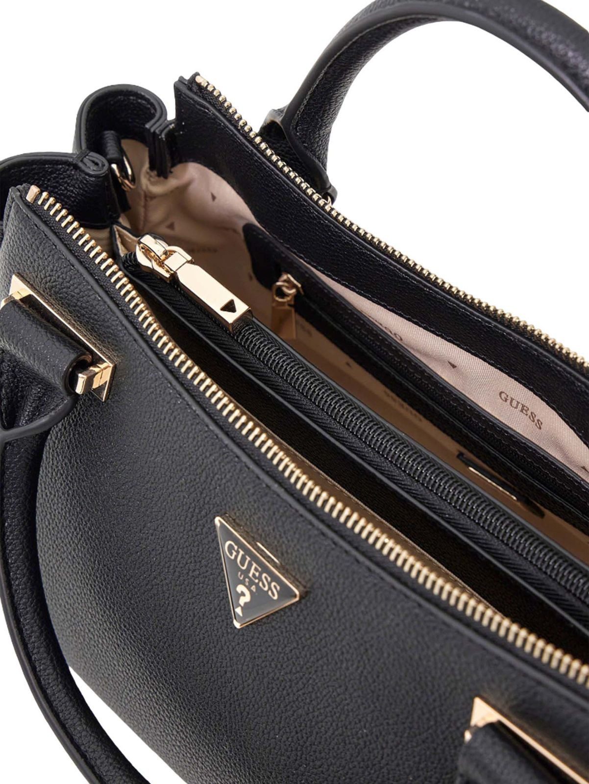 Guess Handtasche Triple Compartment Satchel Bag