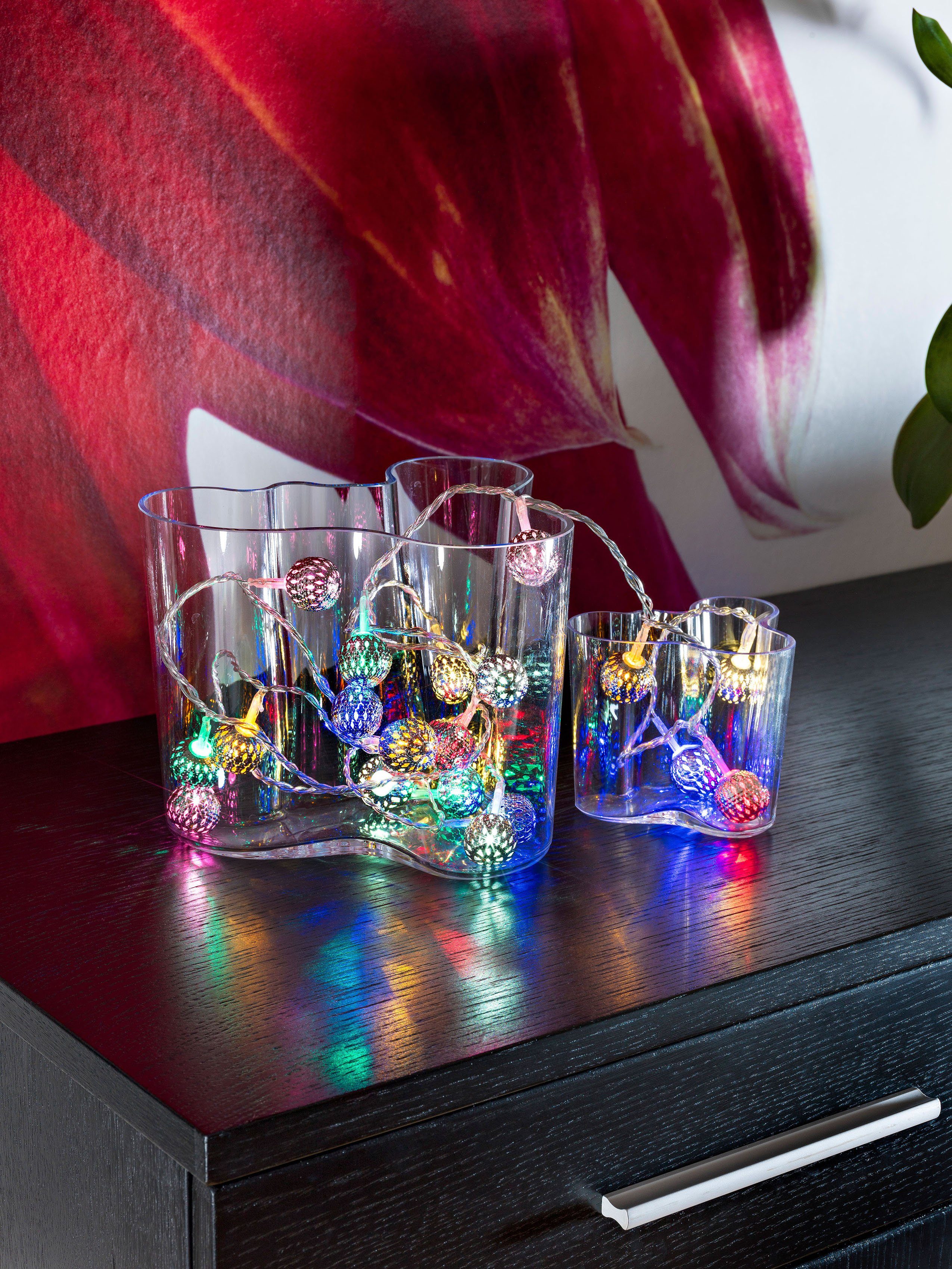 KONSTSMIDE LED-Lichterkette Weihnachtsdeko, 21-flammig, LED Dekolichterkett günstig online kaufen
