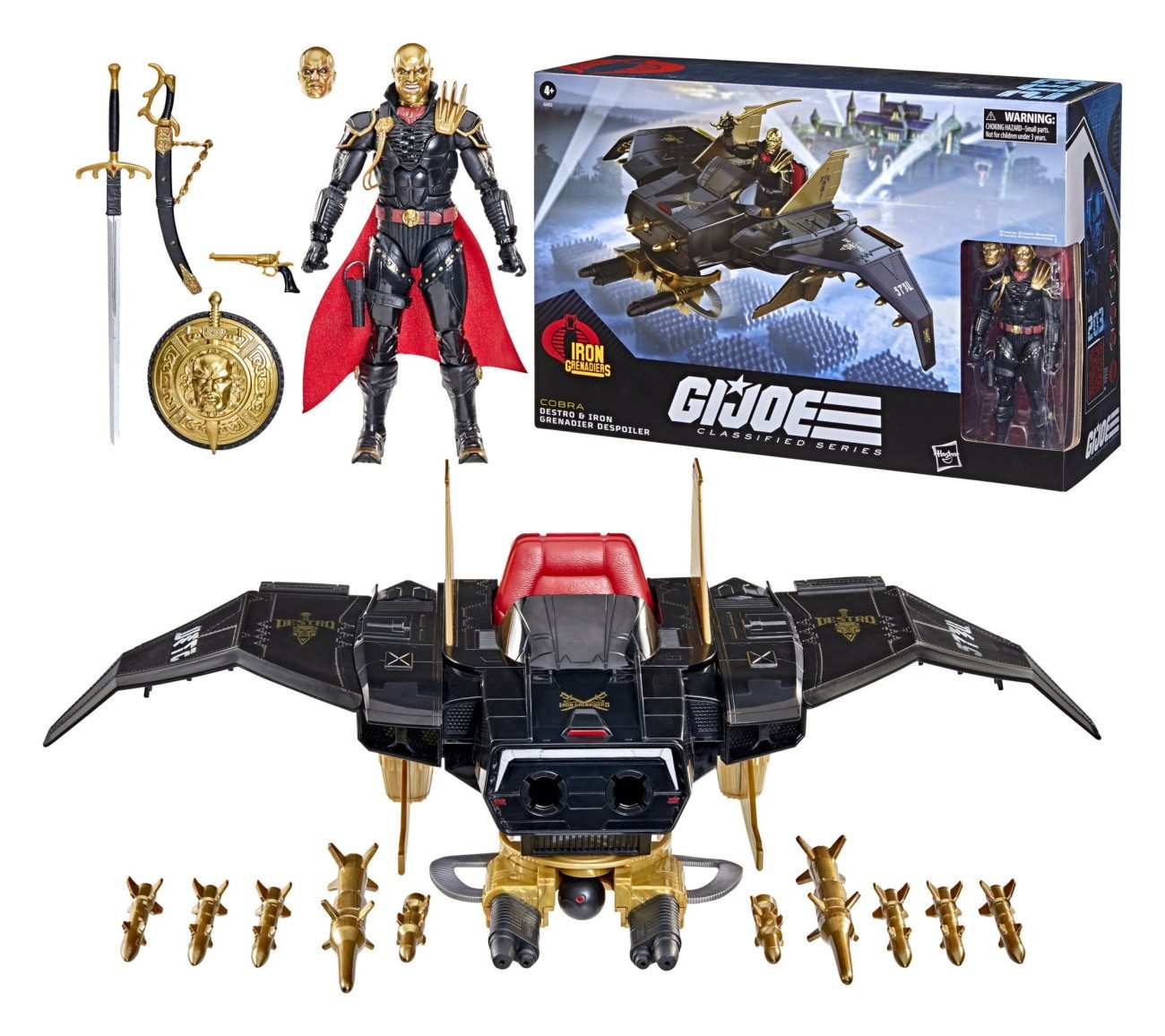 Hasbro Actionfigur G.I. Joe Classified Series Actionfigur und Fahrzeug Set #203 Destro &