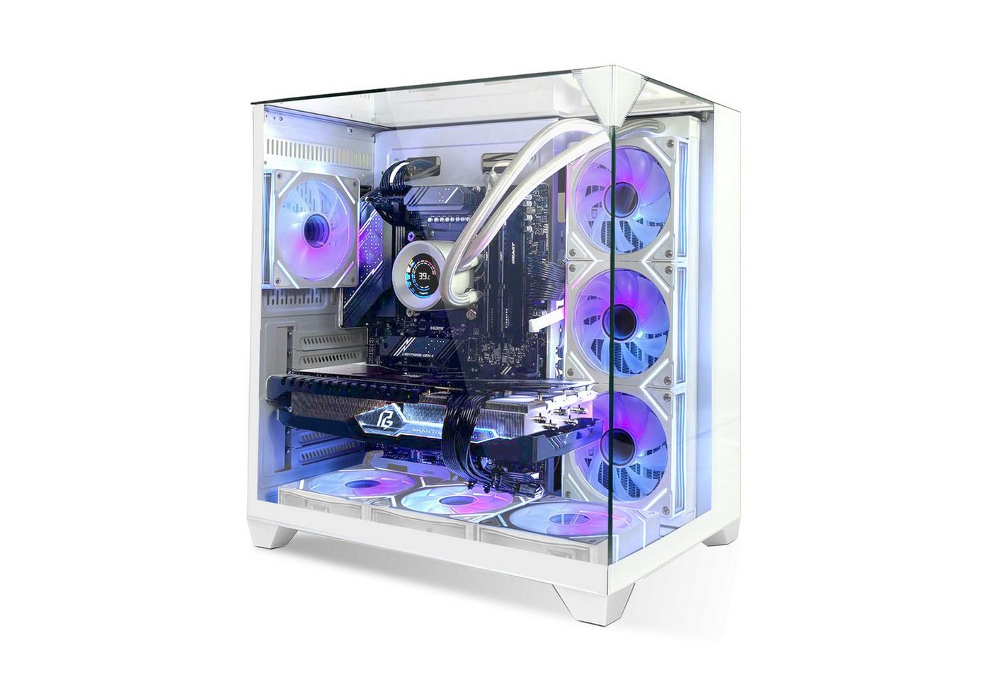 SYSTEMTREFF AMD Ryzen 9 9950X3D mit Nvidia GeForce RTX 5080 16GB Gaming-PC (AMD 9950X3D 9950X3D, Nvidia GeForce RTX 5080, 32 GB RAM, 2000 GB SSD, Wasserkühlung)