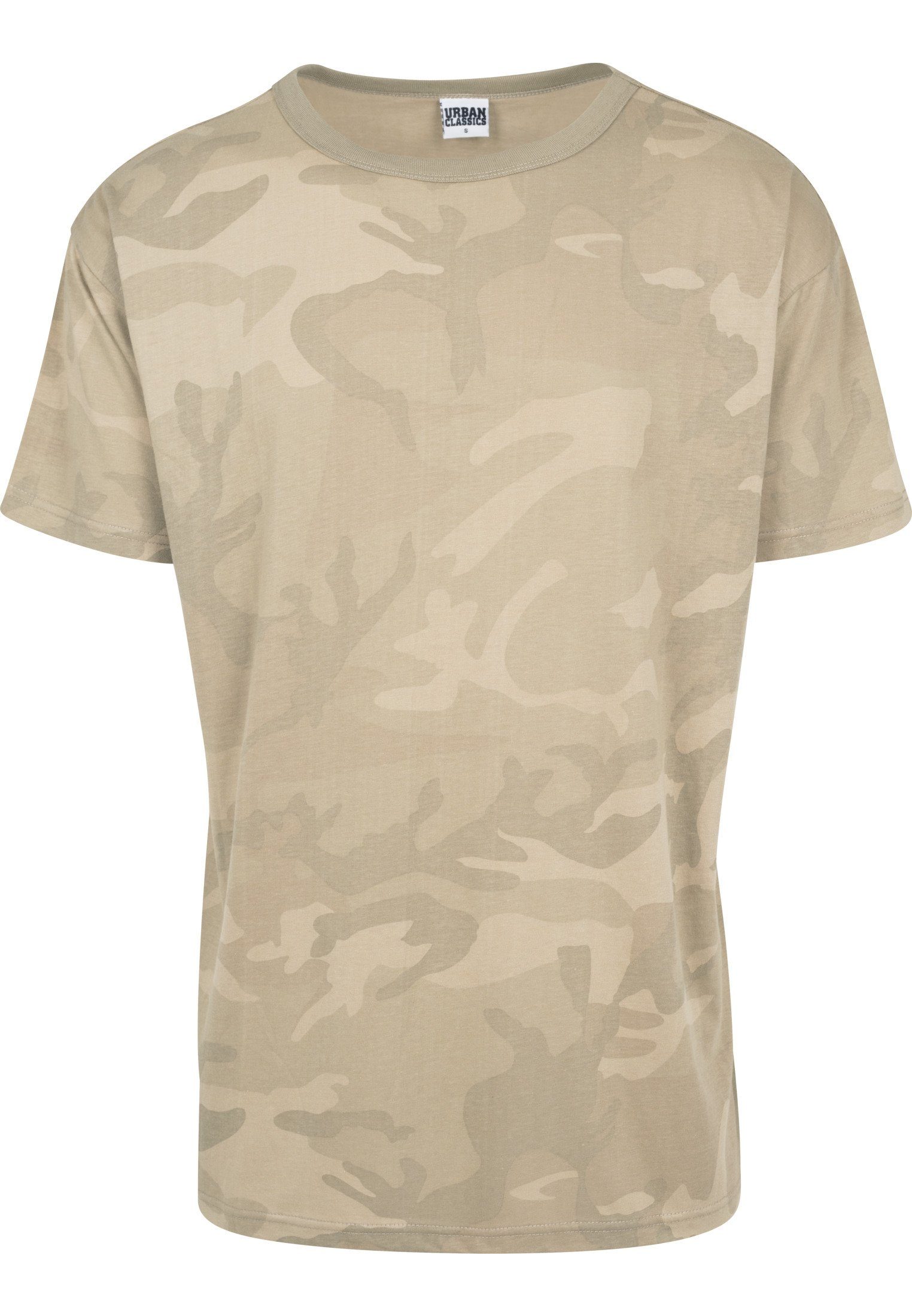 Oversized (1-tlg) Camo Tee sandcamo CLASSICS URBAN Kurzarmshirt T-Shirt