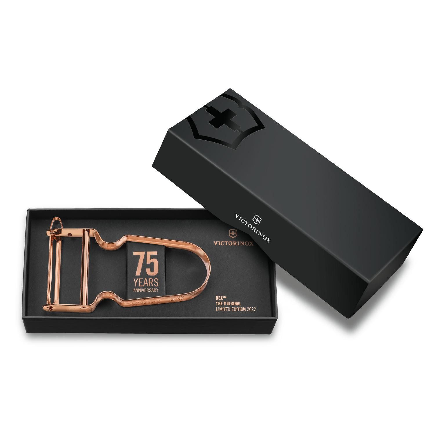 Victorinox Sparschäler Victorinox REX Sparschäler, Aluminium, Roségold