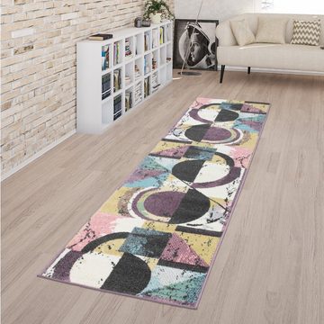 Teppich Kurzflor-Teppich Für Wohnzimmer Abstraktes Design, TT Home, Läufer, Höhe: 13 mm