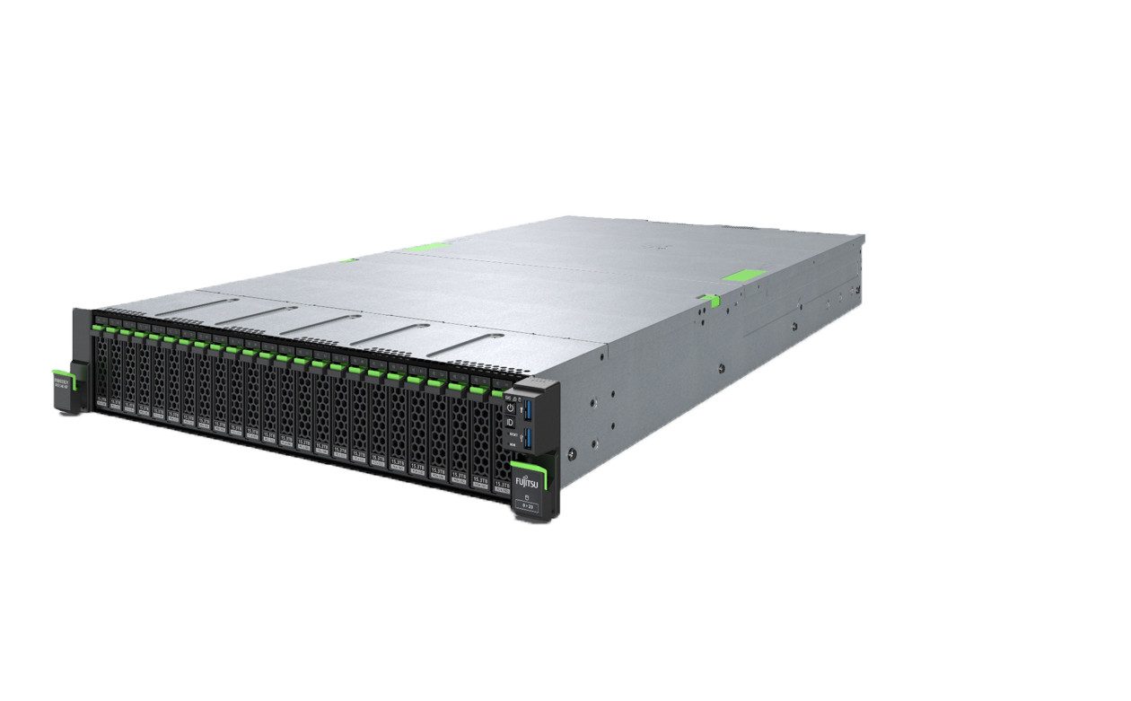Fujitsu RX2540M7 4410T 10C Silver 32GB 16SFF w/o 2x900W PC