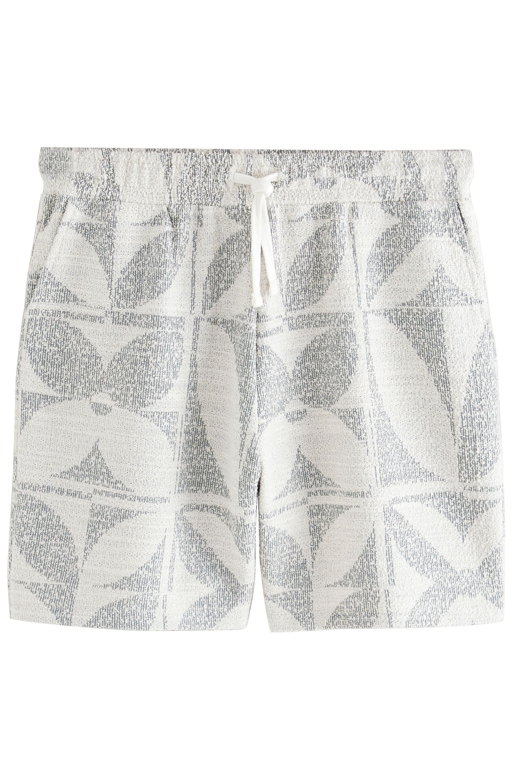 Next Sweatshorts Strukturierte Jersey-Shorts mit Print (1-tlg) günstig online kaufen