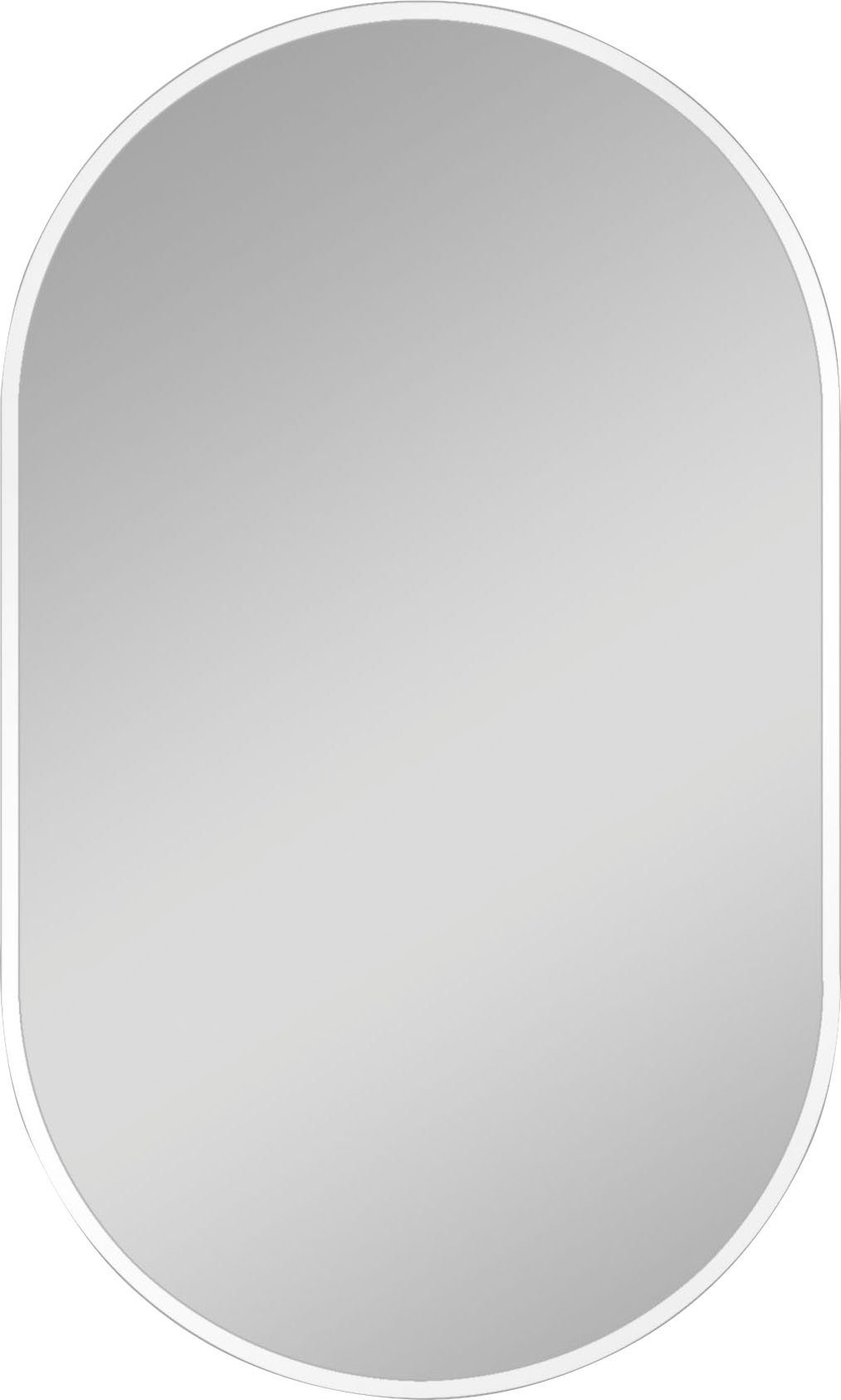Talos Dekospiegel Design Spiegel oval weiß, 45x75 cm (1-St)