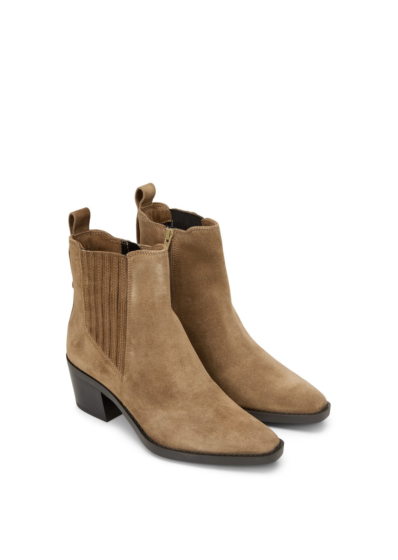 Marc O'Polo LUNA Westernstiefelette Chelseaboots, Blockabsatz, günstig online kaufen