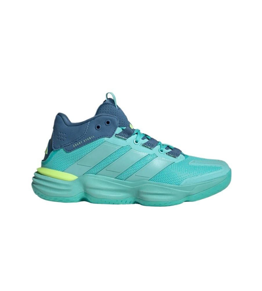 adidas Performance Hallen-Indoorschuhe Courtstabil (Basketball) mintblau/aqua Damen Squashschuh