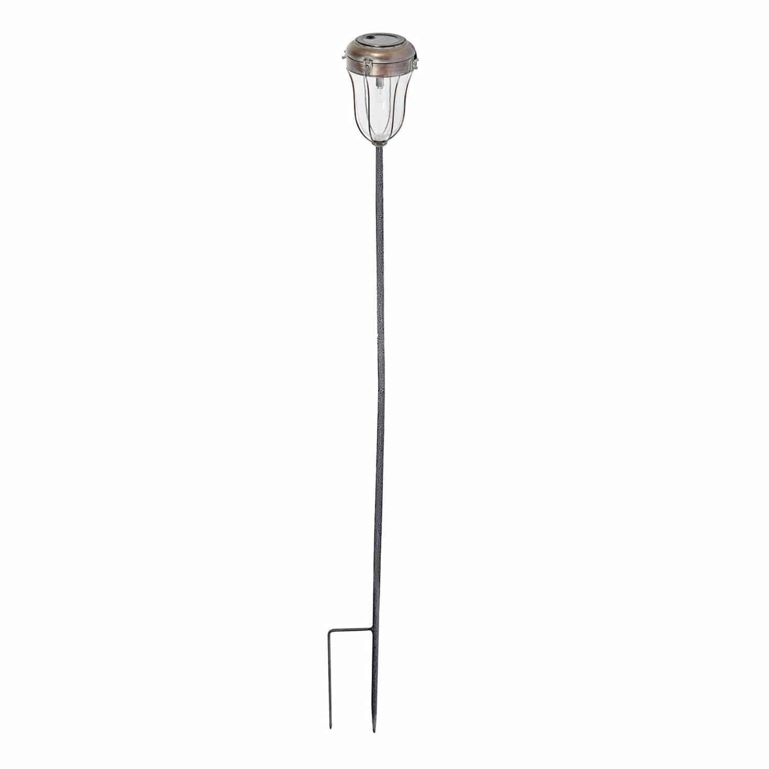 Mirabeau LED Laterne Solar-Laterne Wynyard braun