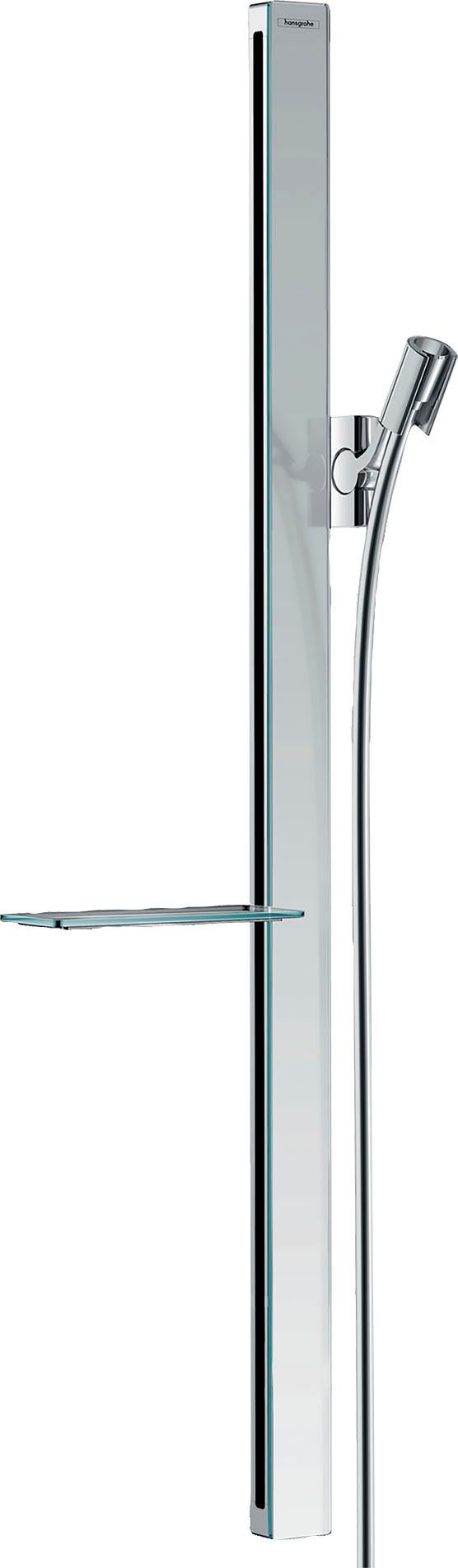 hansgrohe Stangenbrause-Set Unica, Komplett-Set, 90cm, mit Isiflex Duschschlauch 160cm, chrom