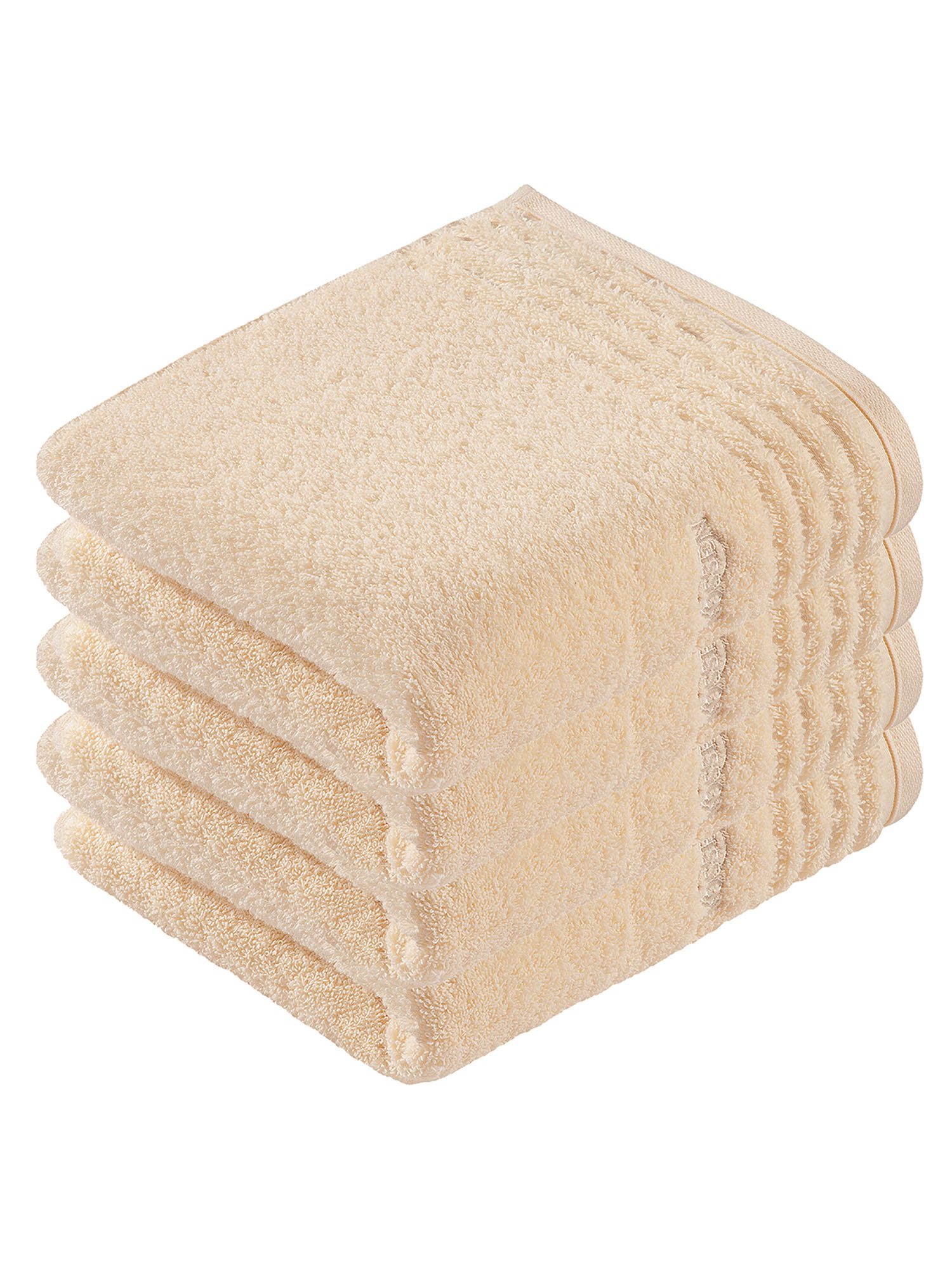 Vossen Handtücher 4er Pack Handtuch 50 x 100 cm Vienna Style Superso, Frottier (Spar-Set, 4-St)