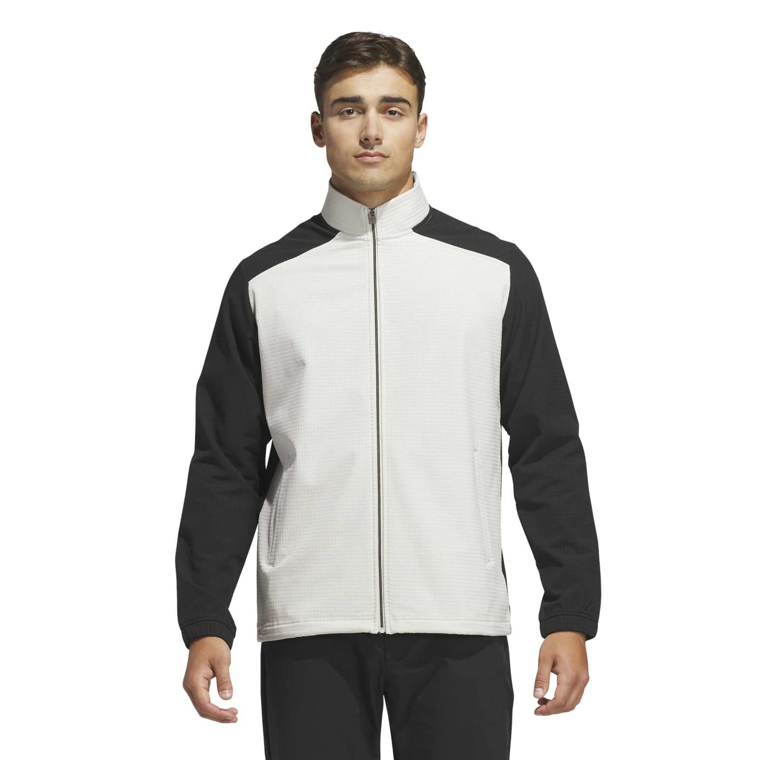 adidas Sportswear Longsweatshirt Adidas Golf Layer Ultimate365 Full-Zip Weiß/Schwarz Herren