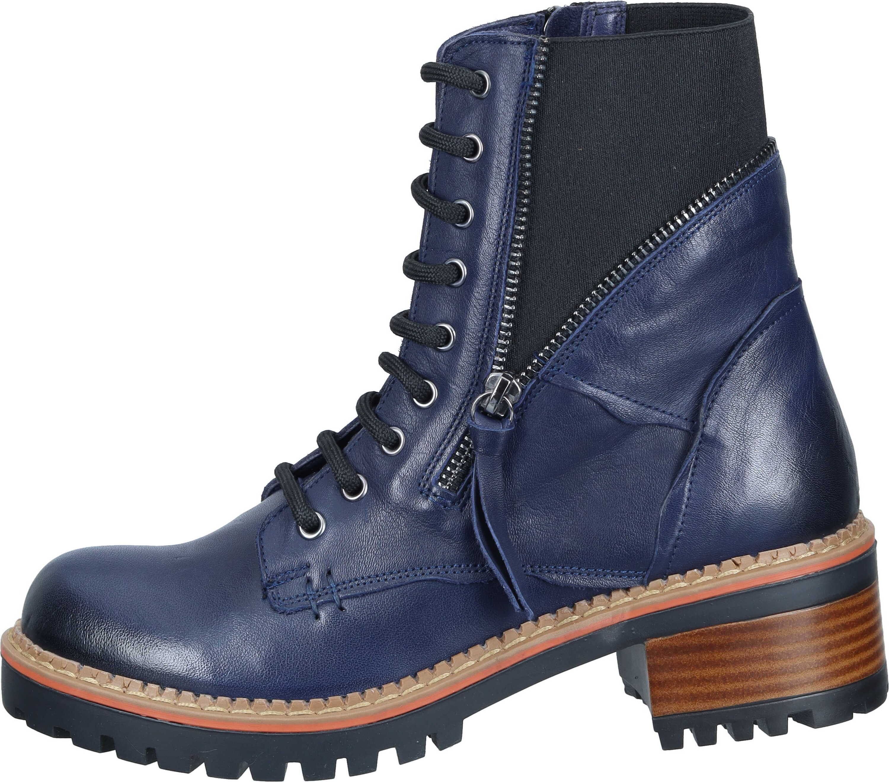 Manitu Stiefeletten Schnürstiefelette mit Gummizug günstig online kaufen