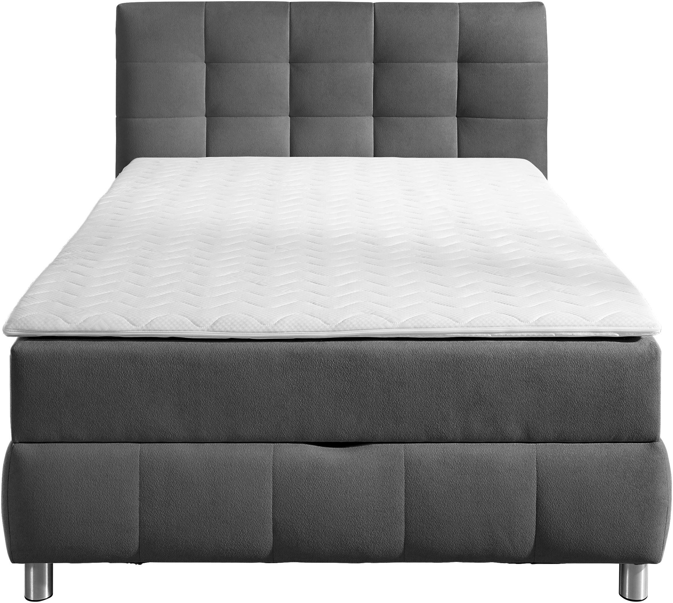 Home affaire Boxbett Marvao inkl. Bettkasten und Topper, Boxbett mit Bettkasten, inkl. Topper – Bild 3 von 5