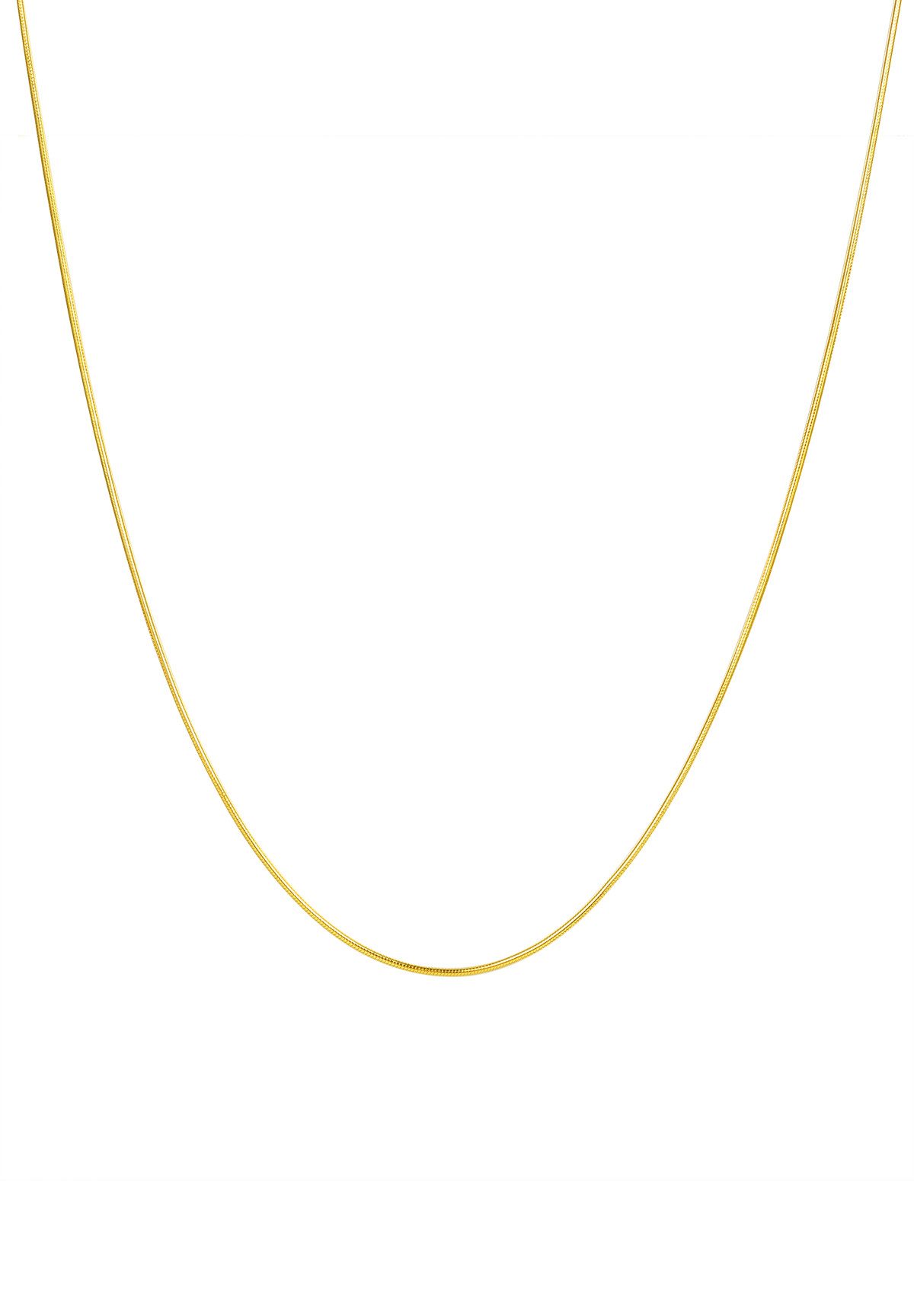 Schlangenkette aus 925 Silber, Klassische Kette ohne Anhänger