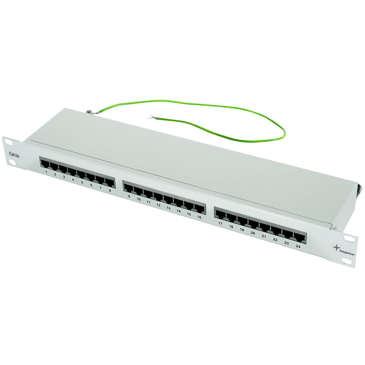 19"-Modular Patchpanel Kat.5e (Class D) Netzwerk-Panel