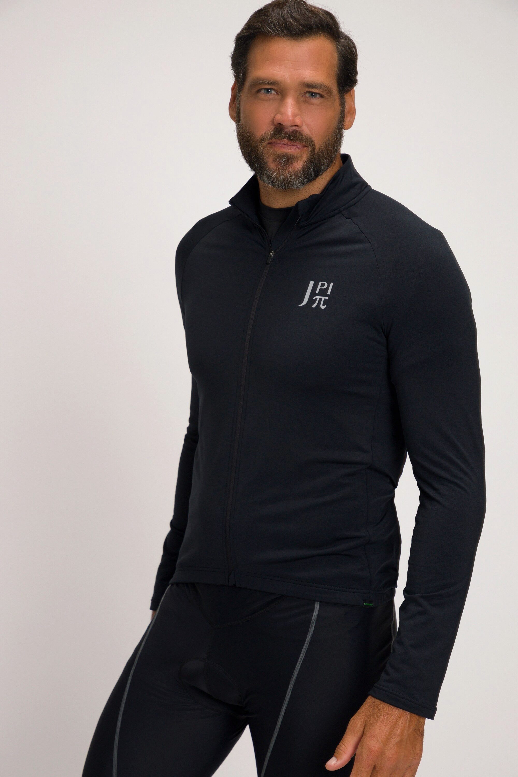 JP1880 Sweatshirt Rad-Trikotjacke Bikewear Stehkragen Langarm