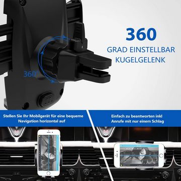 Elegear Handyhalterung für Auto Handy-Halterung, (mit 360 Drehung)