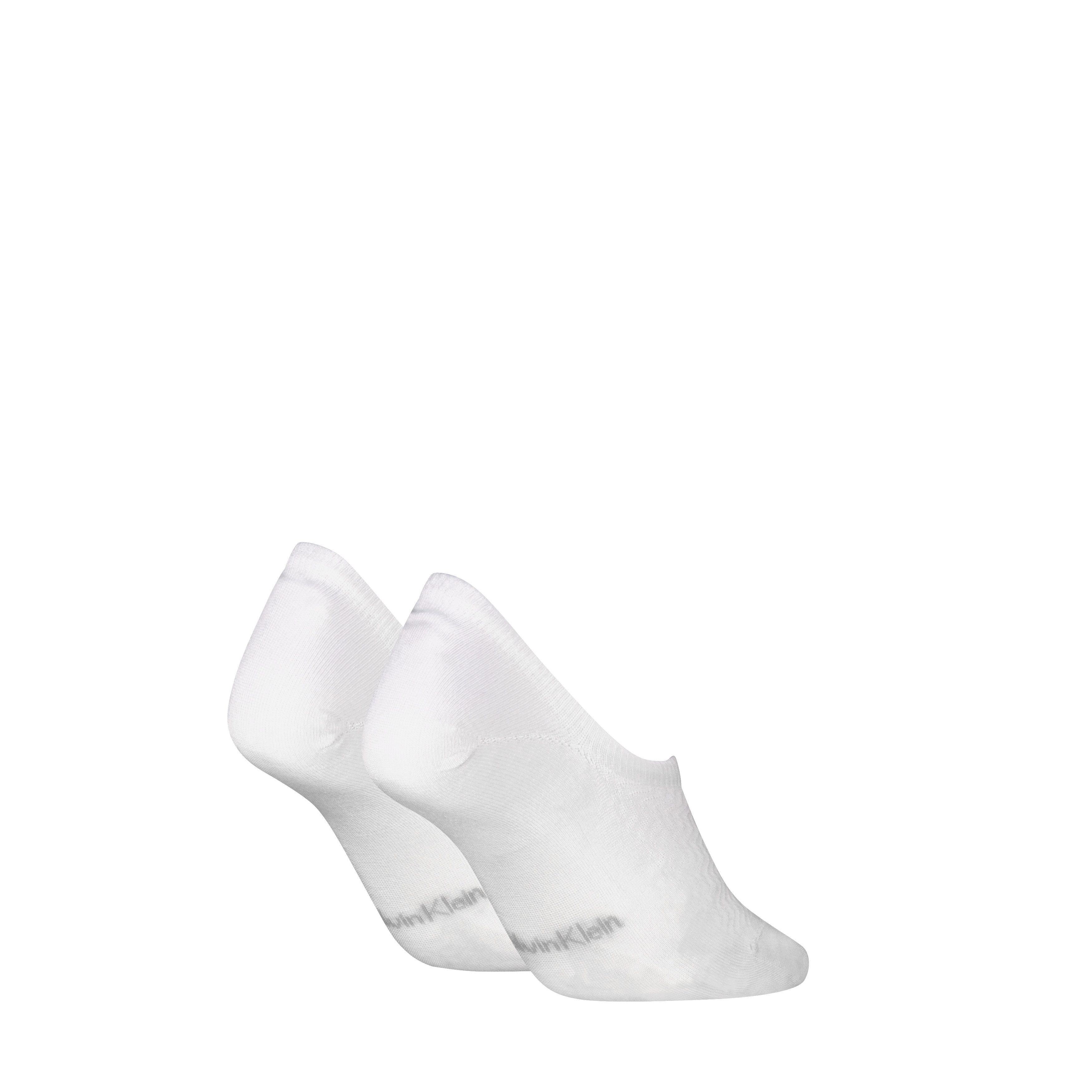 Calvin Klein Füßlinge CK WOMEN FOOTIE HC STRUCTURE (2 Paar) weich, elastisch