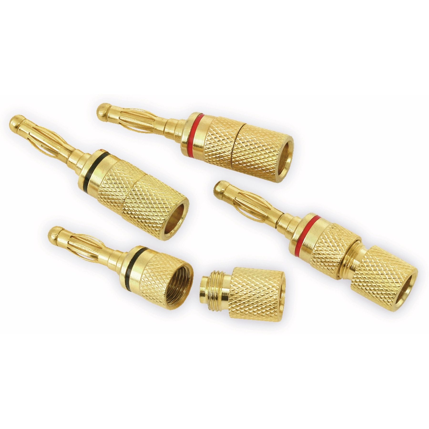 Dynavox Lautsprecherstecker DYNAVOX Bananenstecker-Set X-4003