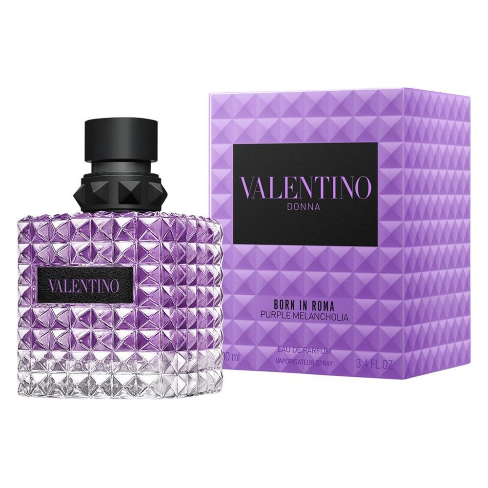 Valentino Eau de Parfum Valentino Donna Born In Roma Purple Melancholia Eau de Parfum 100ml, Ausdrucksstarker Duft mit fruchtig-blumiger Signatur