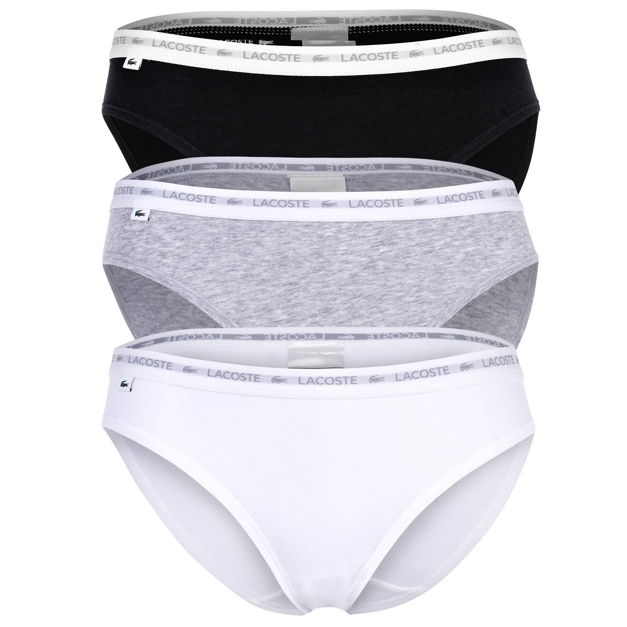 Slip Damen Slip 3er Pack Baumwolle