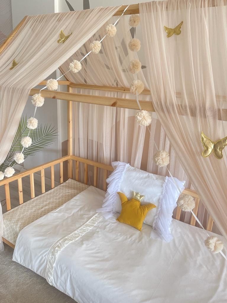Baby Fancyroom Betthimmel Betthimmel Tüll Hausbett günstig online kaufen