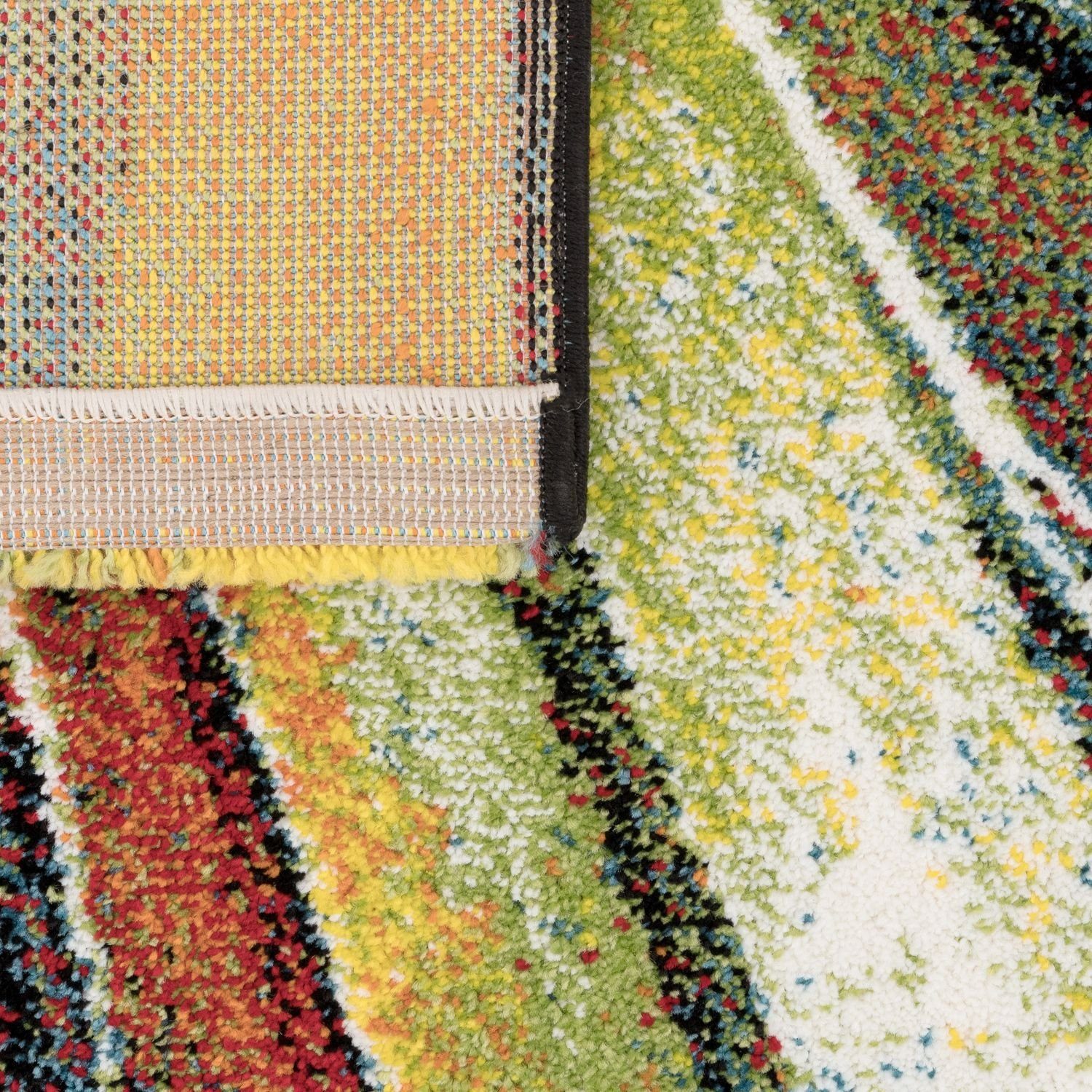 Bunt Home, rechteckig, Bunt 16 Teppich Soft Designs, Modern Kurzflor Abstrakte TT Teppich 6 Wohnzimmer mm Höhe: