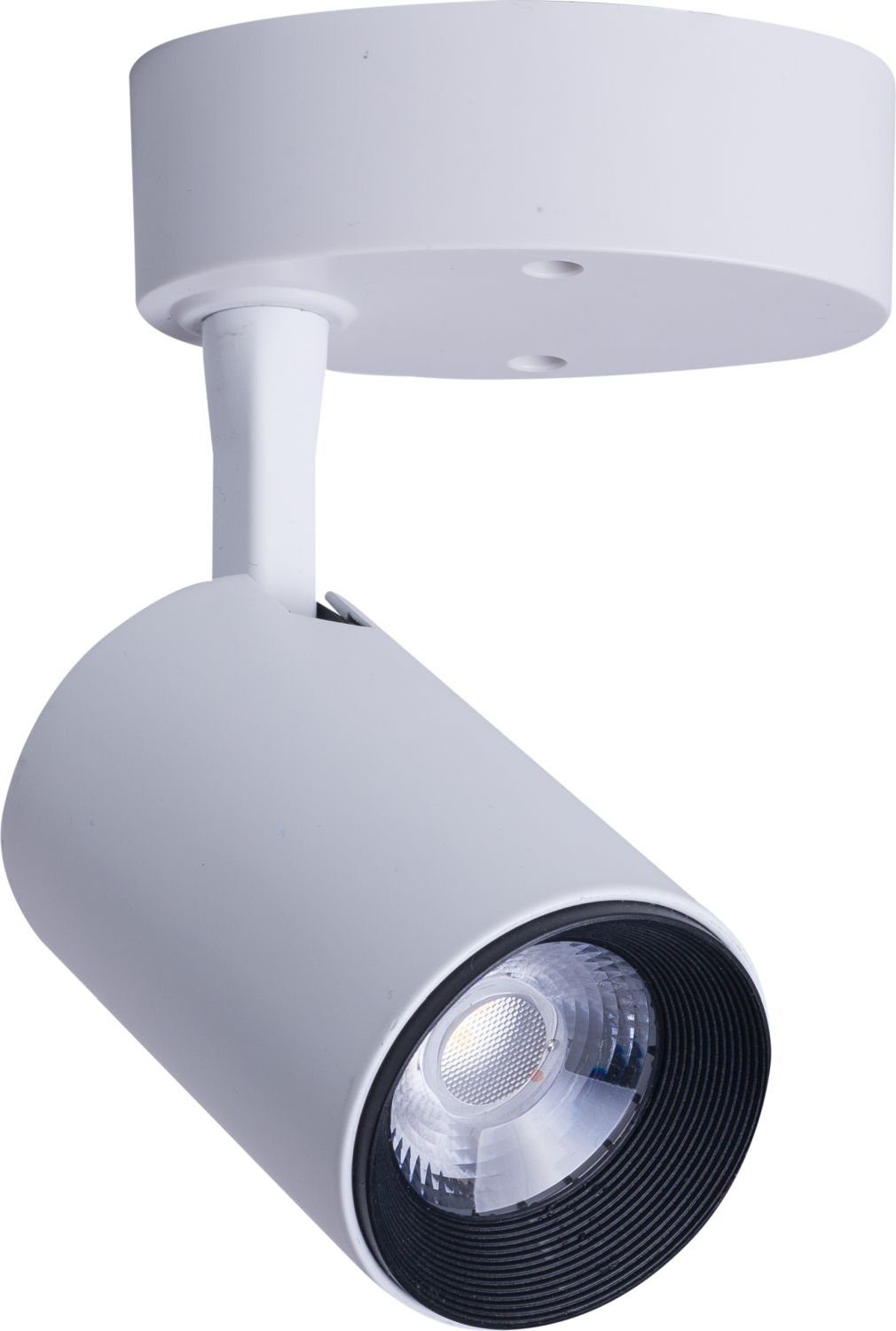 Licht-Erlebnisse Deckenstrahler MAGDA, LED fest integriert, Warmweiß, LED Spot Strahler Weiß Aluminium 3000K flexibel Wohnzimmer