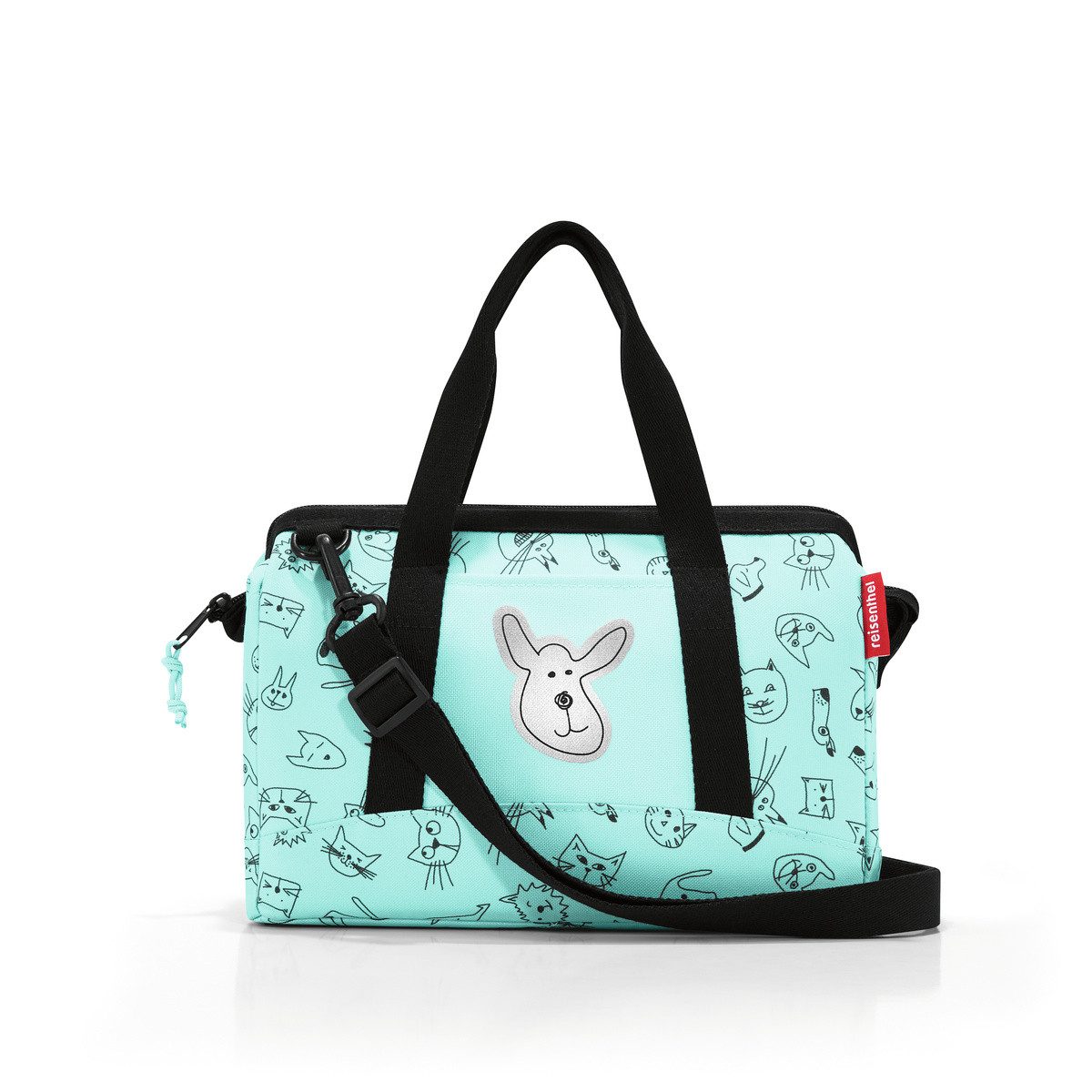 REISENTHEL® Reisetasche allrounder XS kids cats and dogs mint, allrounder XS kids