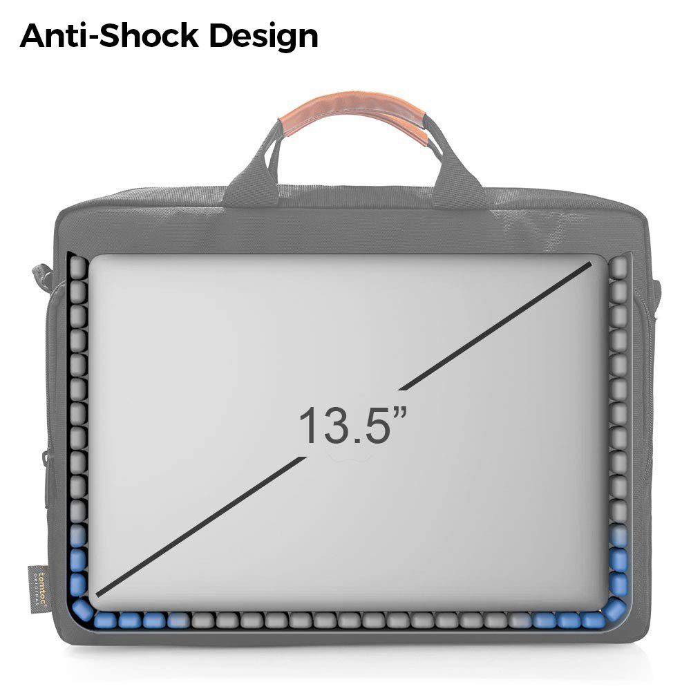 Pro/Max Anti-Schock Neu Gepäckgurt A2779 für Schwarz Pro M2/M1 Laptoptasche Design, Zoll Wasserabweisend, Schultertasche 14 A2442, Mit tomtoc MacBook