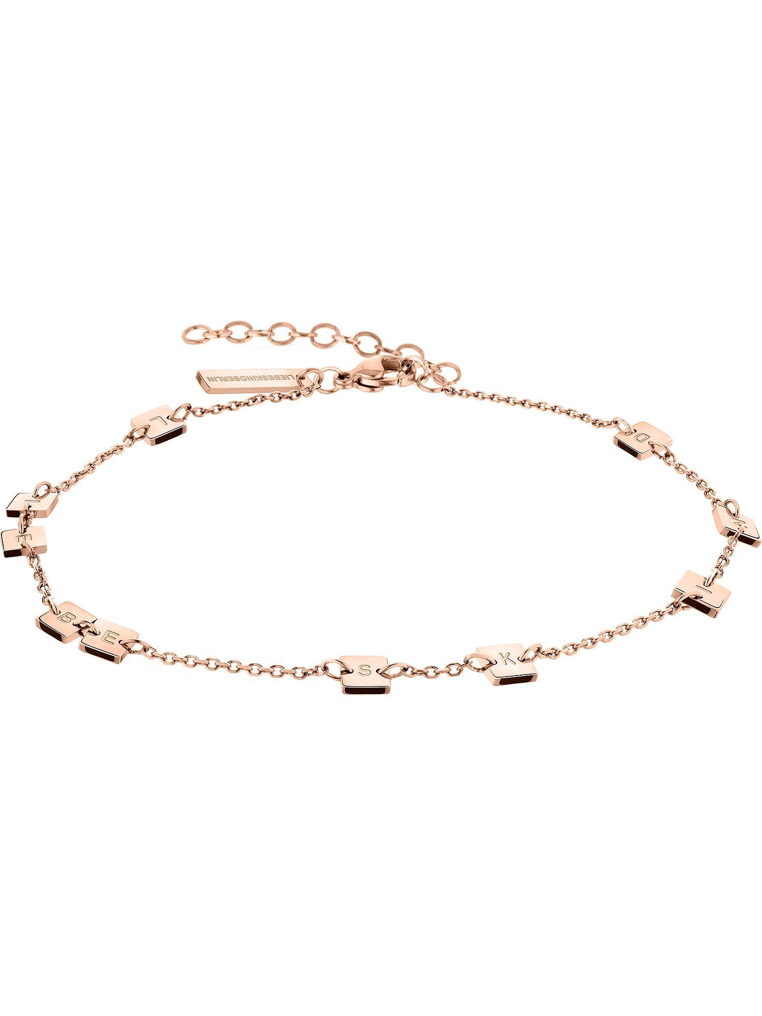 Liebeskind Berlin Fußkette Liebeskind Damen-Fußkette Edelstahl rosé