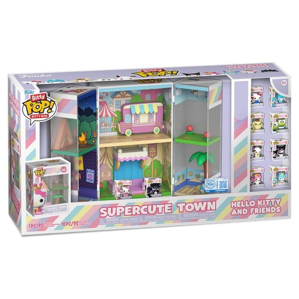 Funko Actionfigur Bitty Boxes Figur Hello Kitty and Friends Supercute Town