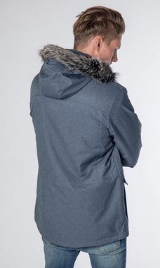 DEPROC Active Winterjacke URBAN DAWSON MEN CS mit abnehmbarer Kapuze, mit abnehmbarem Webpelzkragen