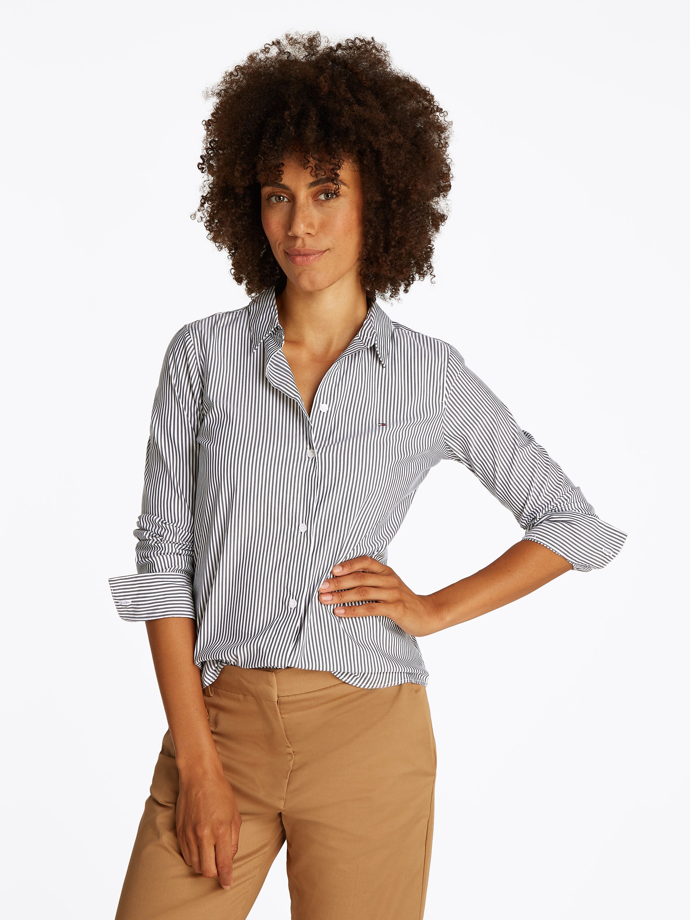 Tommy Hilfiger Hemdbluse ESS POPLIN REGULAR günstig online kaufen